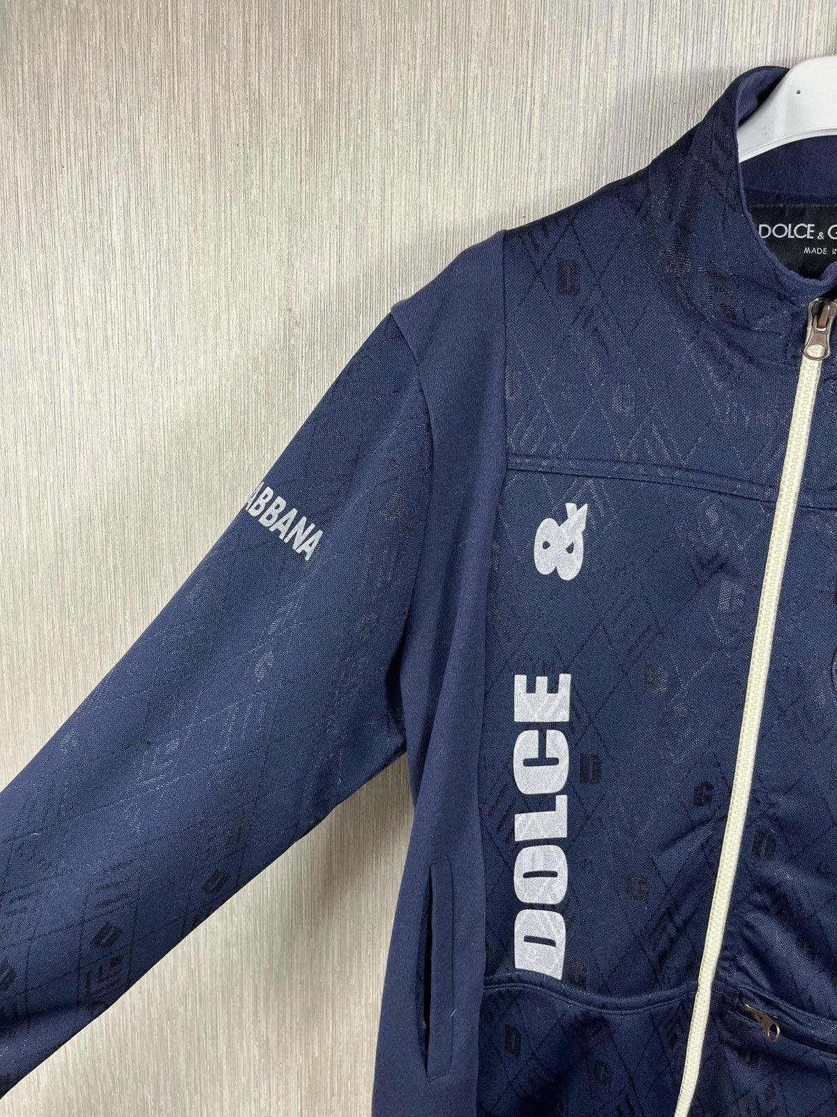 Dolce & Gabbana Vintage Dolce & Gabbana y2k track zip sweatshirt Japan sport Size US M / EU 48-50 / 2 - 8 Thumbnail