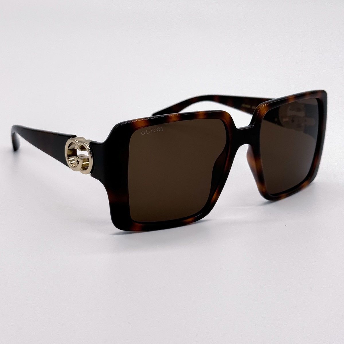 Gucci NEW GUCCI GG1692S 002 SQUARE HAVANA BROWN WOMEN SUNGLASSES Size ONE SIZE - 5 Thumbnail