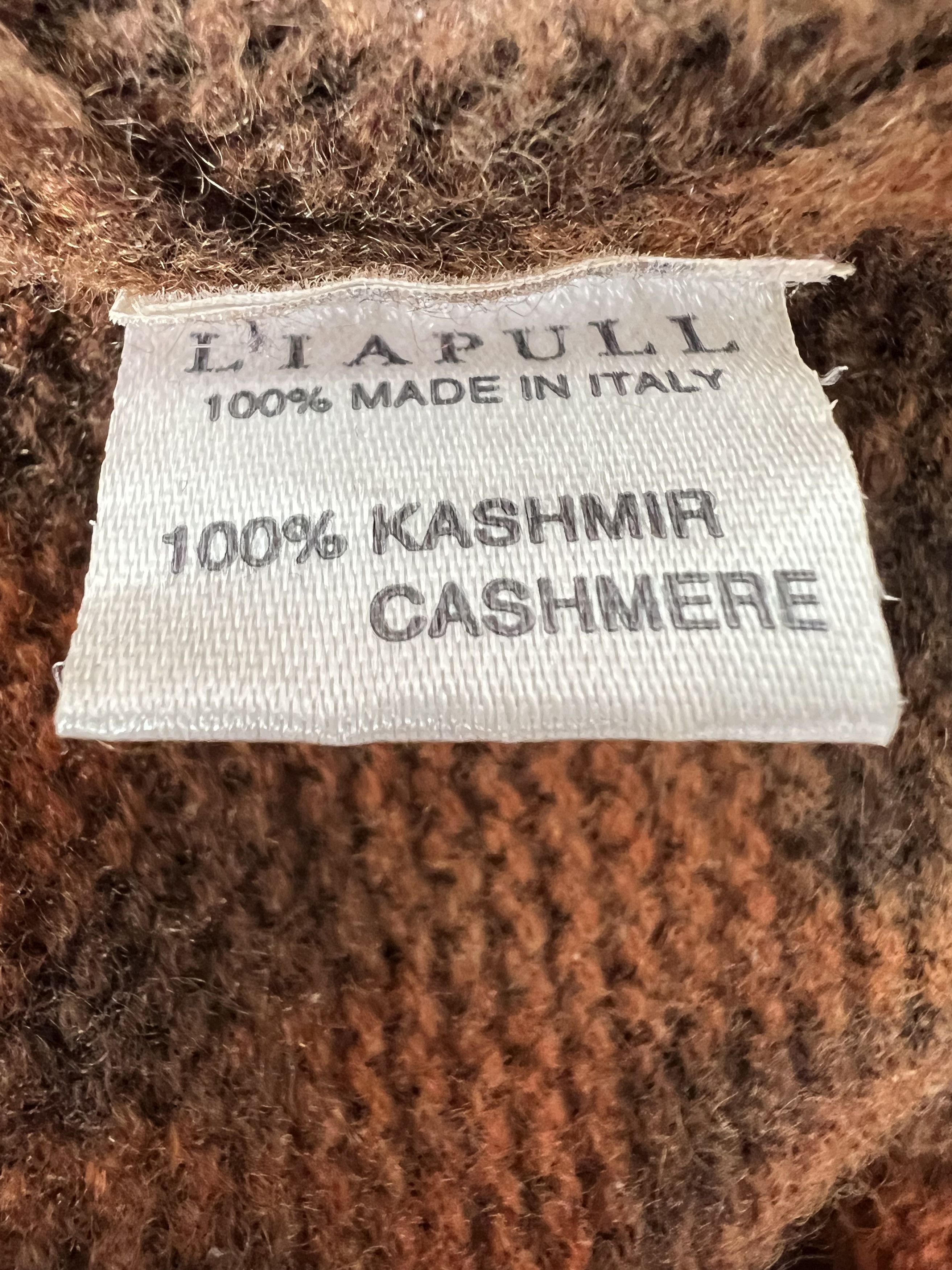 Avant Toi Pure Cashmere Sweater Mottled Effect Size US XL / EU 56 / 4 - 6 Thumbnail