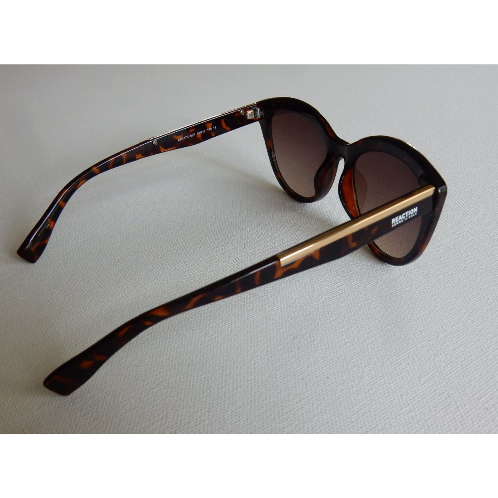 Kenneth Cole VINTAGE Kenneth Cole Sunglasses Women Brown 53mm UV Protection, Fashion Accessory Size ONE SIZE - 3 Thumbnail