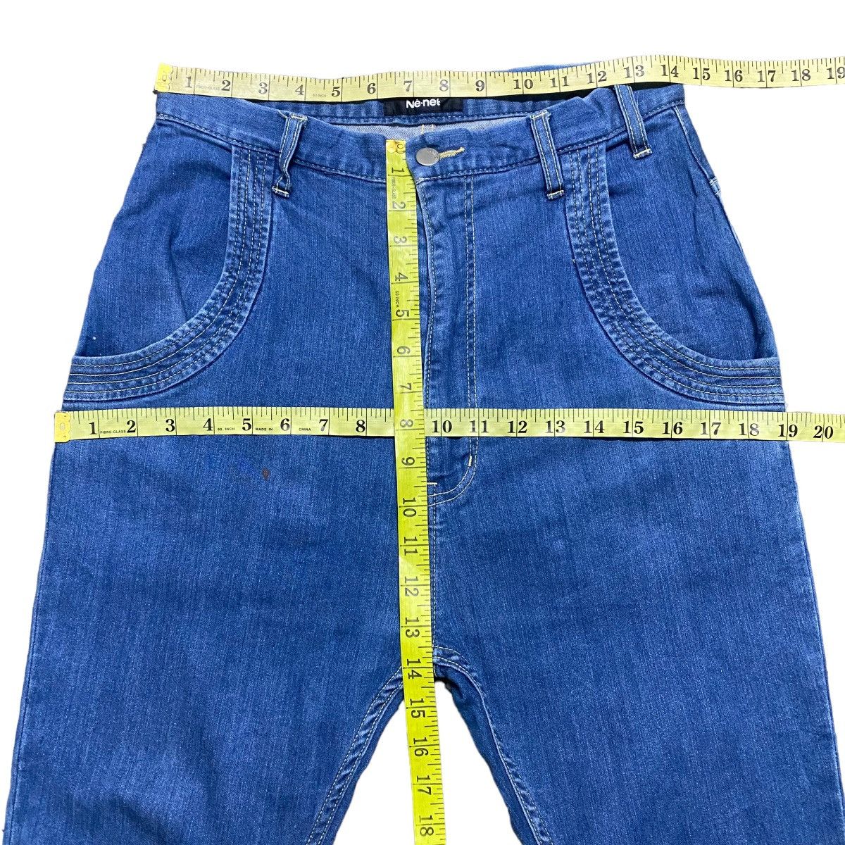 Ne-Net Ne-net Denim Drop Crotch Pants Size 28" / US 6 / IT 42 - 16 Thumbnail