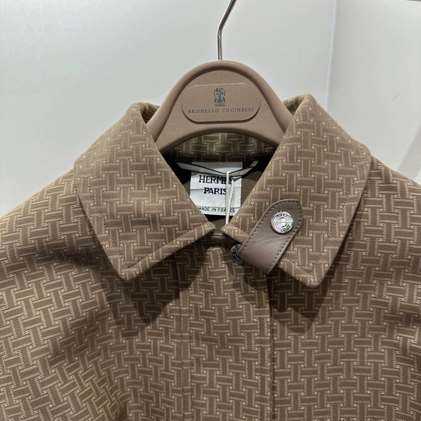 Hermes Hermes 24SS Dark H cinched short coat size 34 Size XS / US 0-2 / IT 36-38 - 6 Thumbnail
