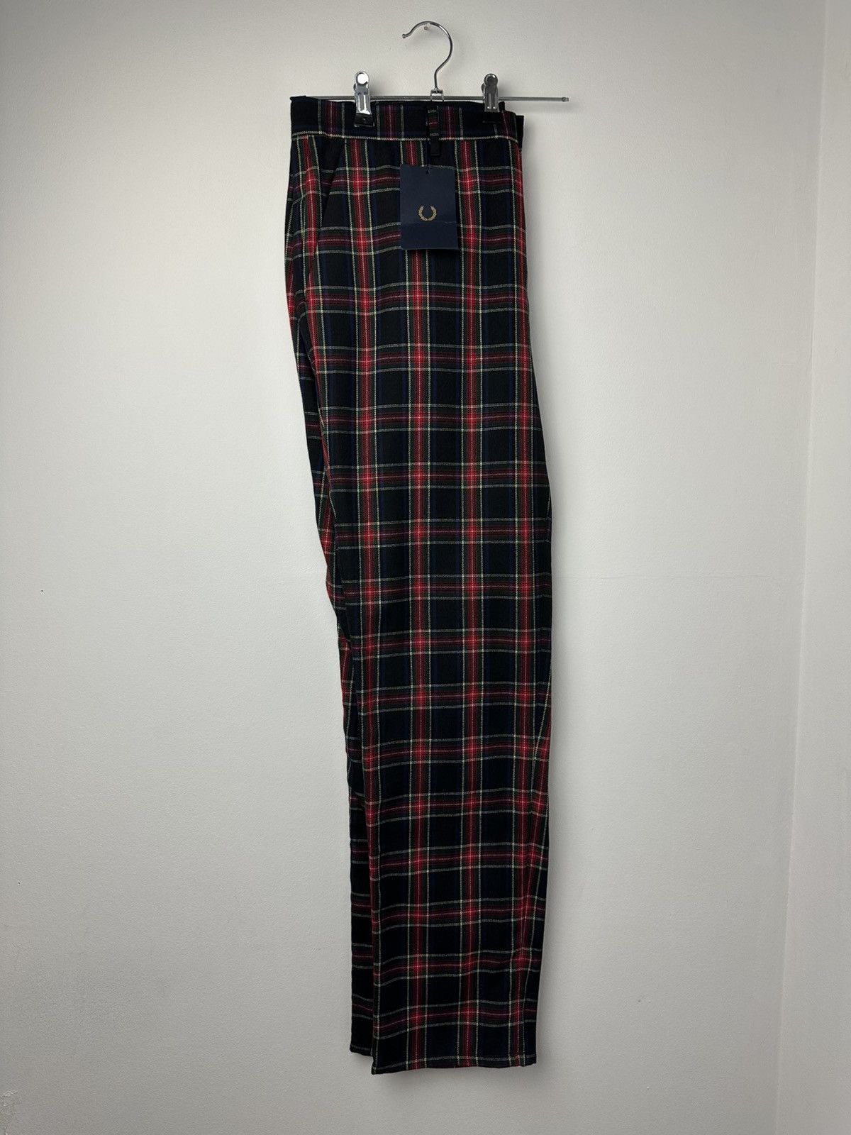 Fred Perry Fred Perry Men’s Tartan Wool Blend Trousers 38R Size US 38 / EU 54 - 9 Thumbnail