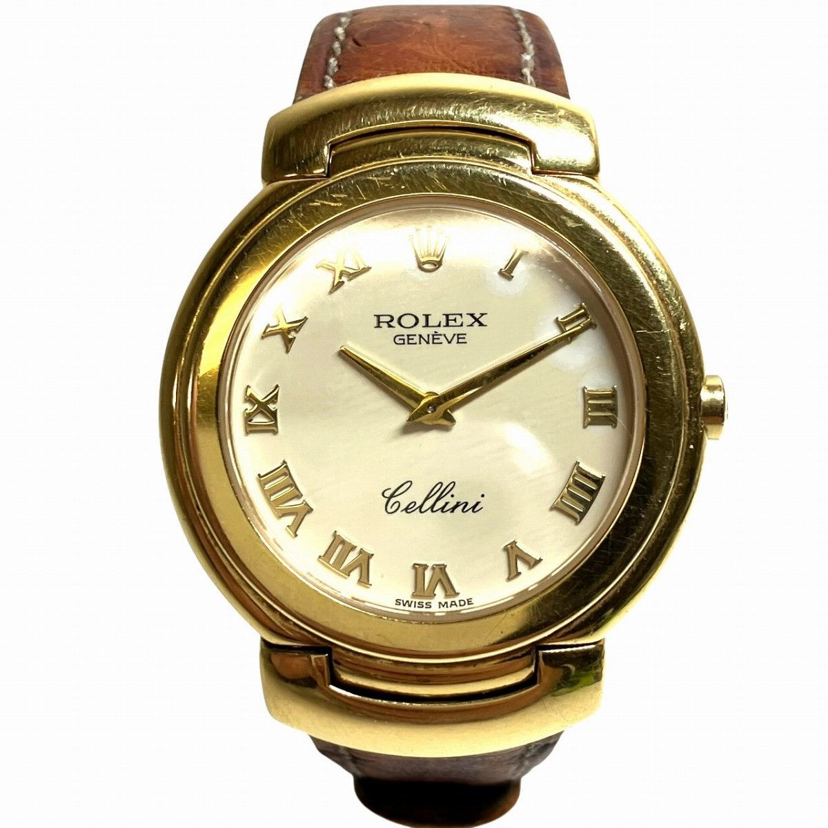 Rolex Rolex Rolex Cellini Au750 Quartz Precious Metal Quartz 6622 DUTY FREE for USA Size ONE SIZE - 1 Thumbnail