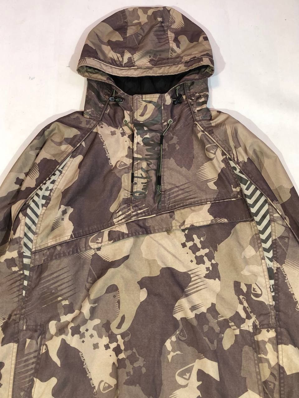 Quiksilver × Vintage Quicksilver Vintage Anorak Camo Pack Size US XL / EU 56 / 4 - 2 Thumbnail