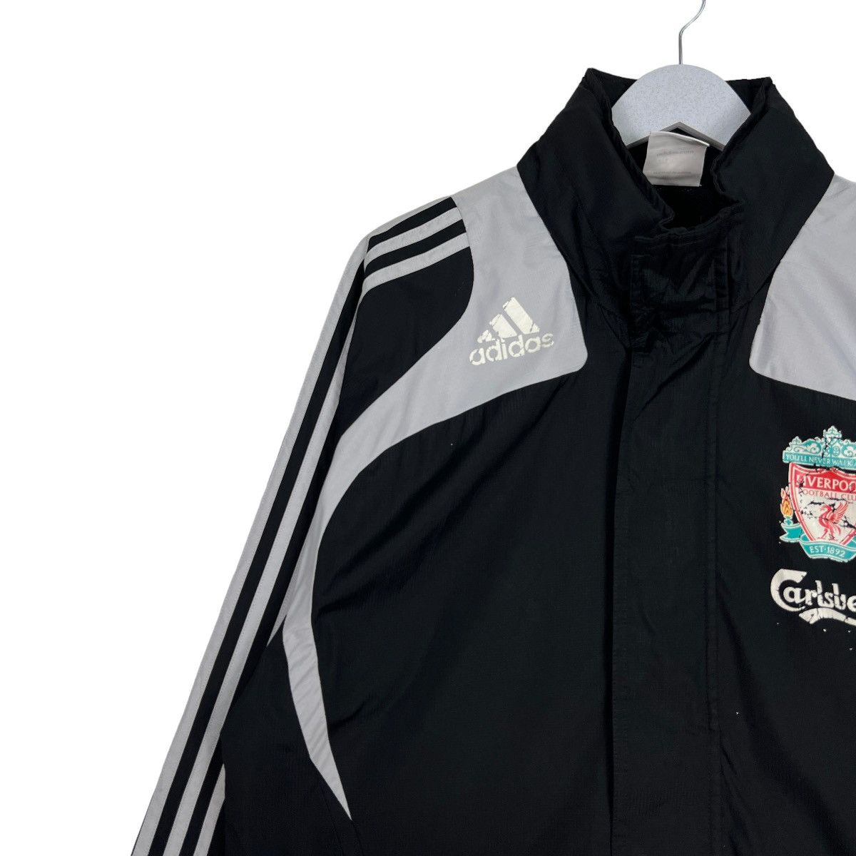Adidas Y2K LIVERPOOL ADIDAS TRAINER JACKET Size US S / EU 44-46 / 1 - 7 Thumbnail