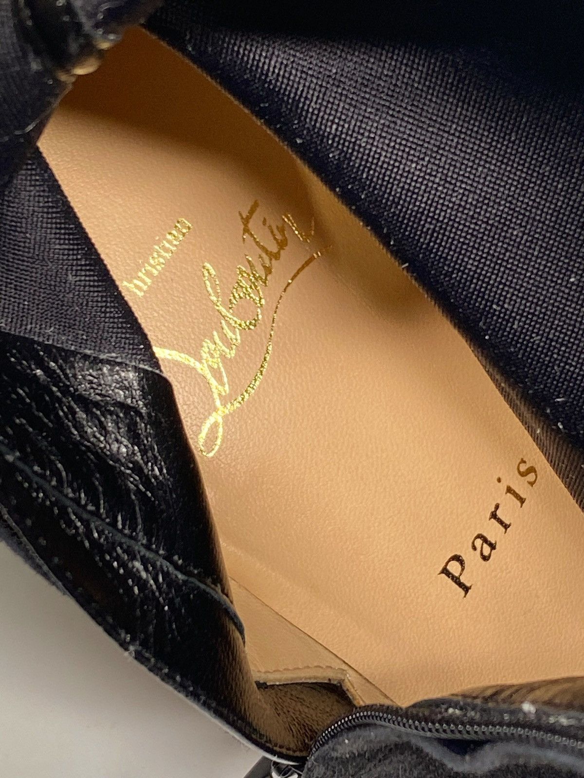Christian Louboutin Christian Louboutin Stretchadoxa Botta Alta Suede Boots 37 Size US 7 / IT 37 - 13 Thumbnail