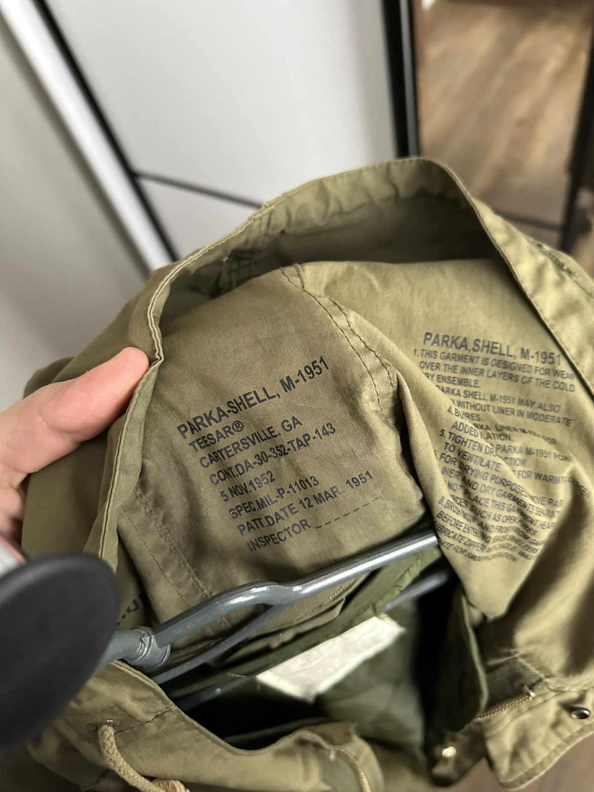 Vintage M51 Military Parka Shell Jacket Vintage Size US M / EU 48-50 / 2 - 12 Thumbnail