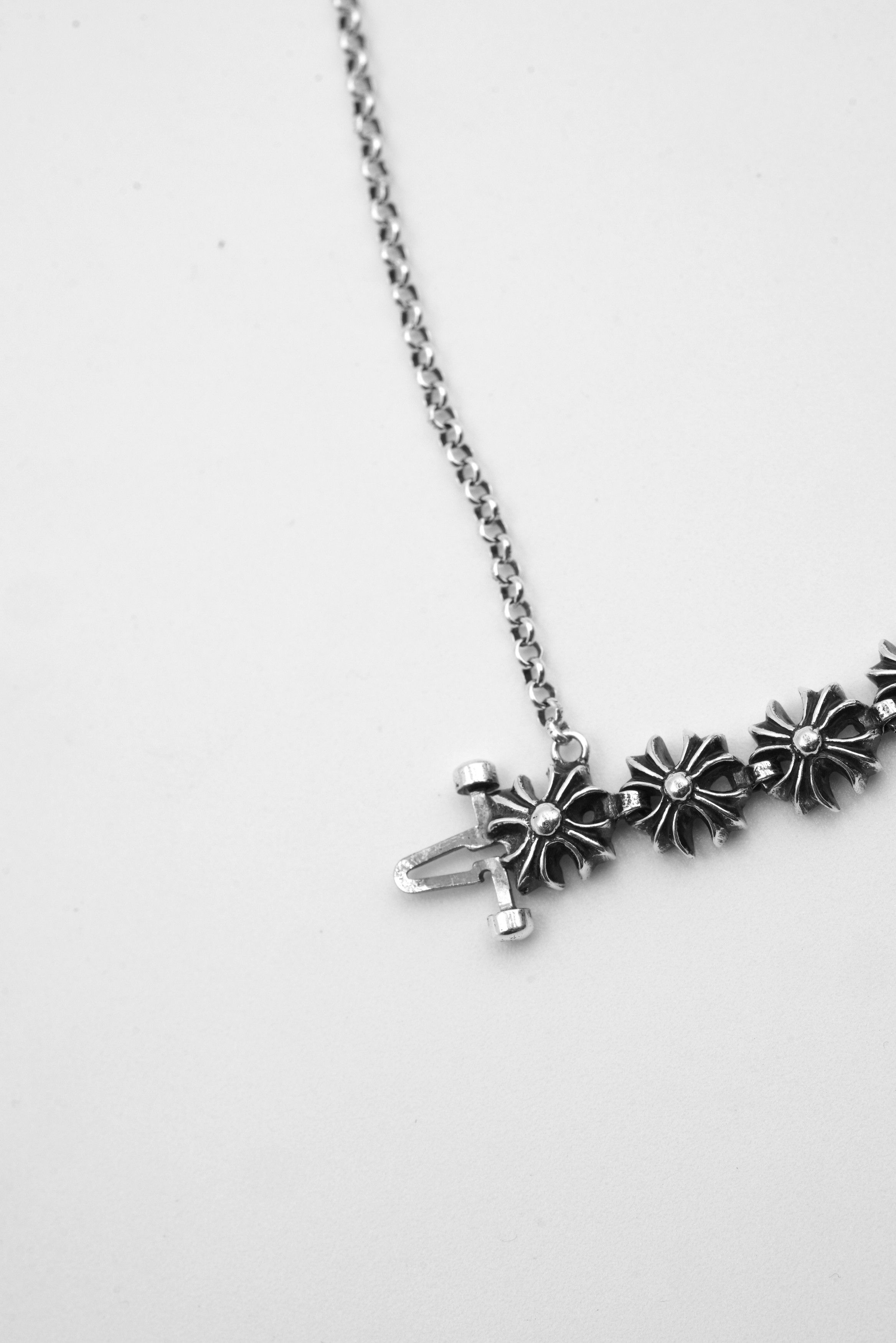 Chrome Hearts Chrome Hearts 925 Silver Tiny E Plus Bracelet Size ONE SIZE - 8 Thumbnail