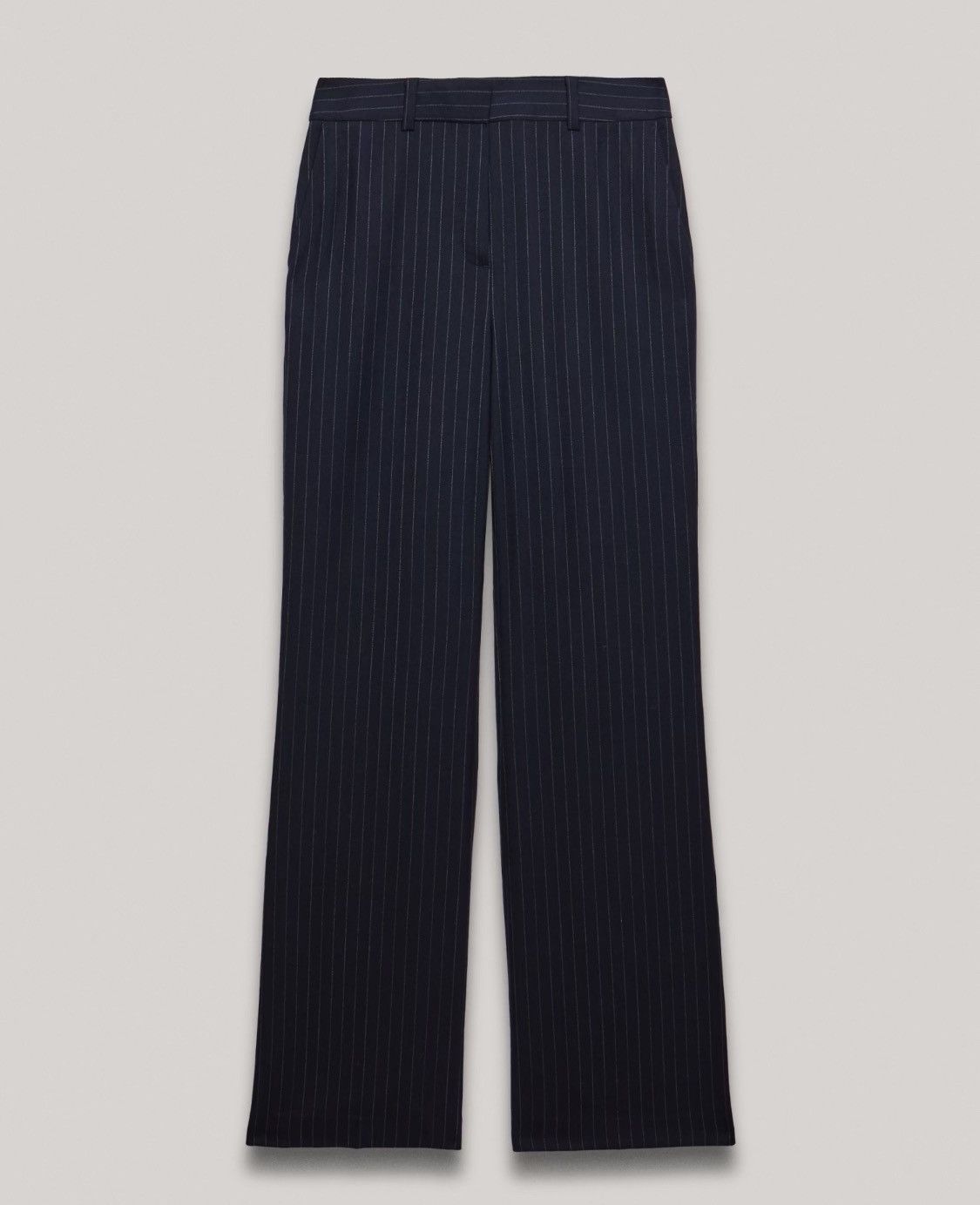 Bella Freud × Marks & Spencer Bella Freud pinstripe navy suit trousers Size 32" / US 10 / IT 46 - 1 Thumbnail