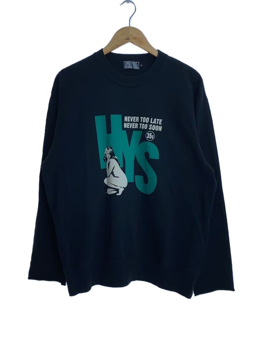 Hysteric Woman Raw Hem Sweatshirt