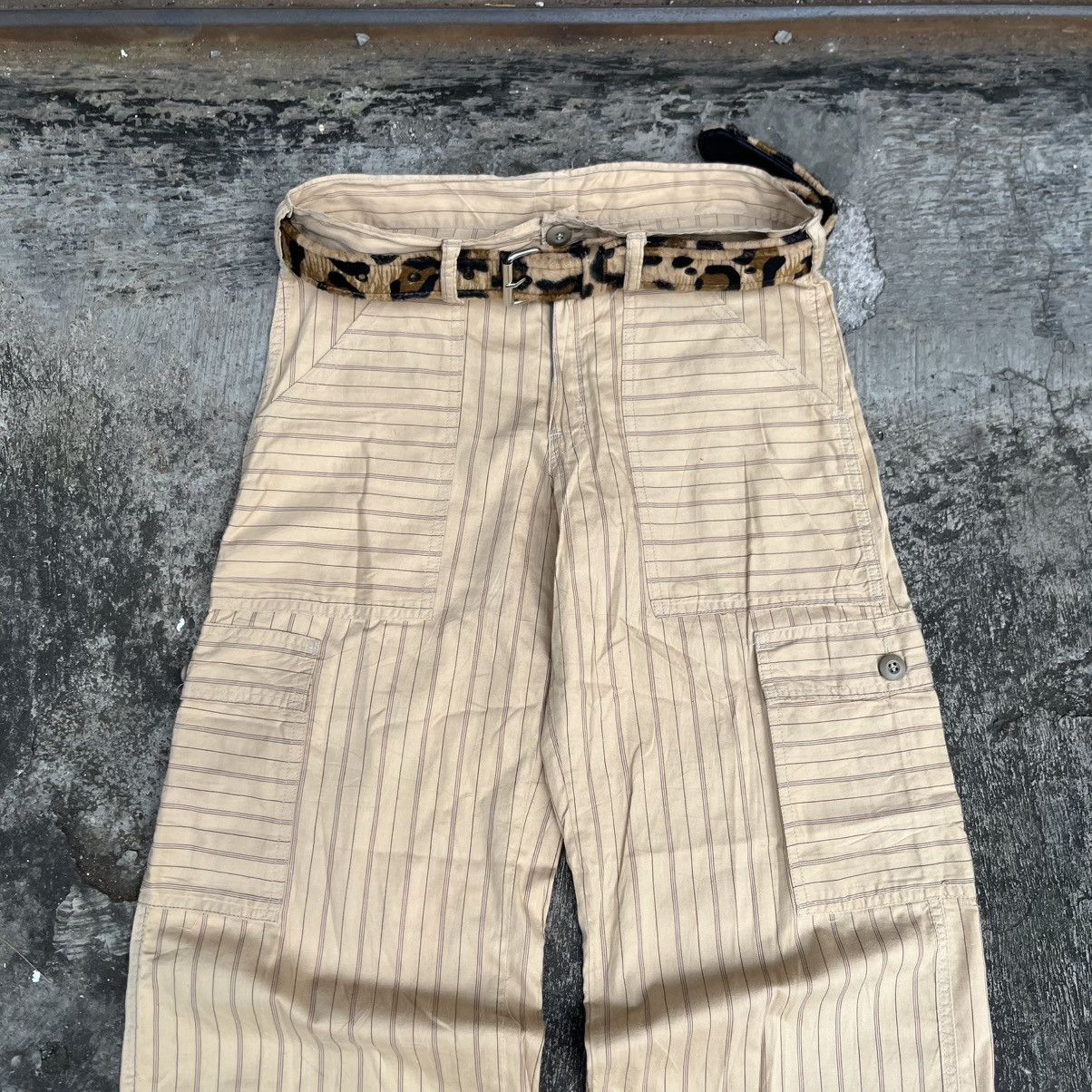 Japanese Brand Gung Ho Cargo Pants Striped Size US 30 / EU 46 - 3 Thumbnail