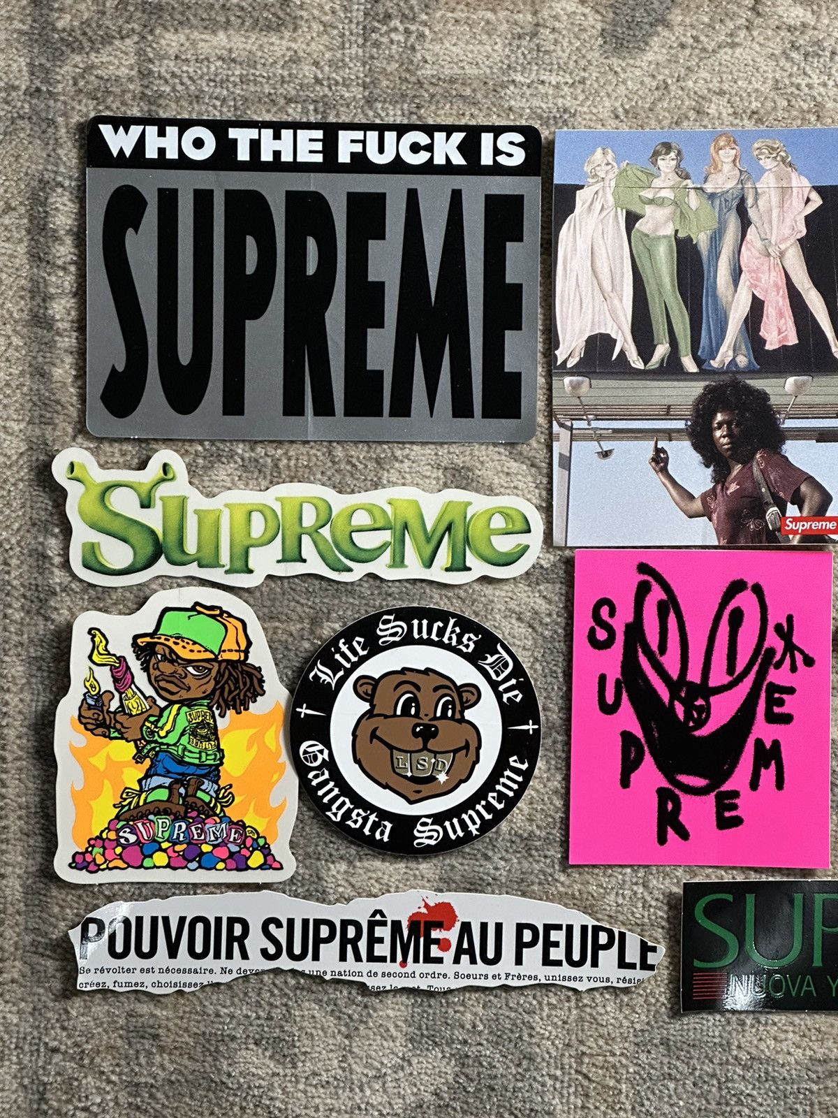 Supreme 10x Supreme Stickers Lot Size ONE SIZE - 2 Thumbnail