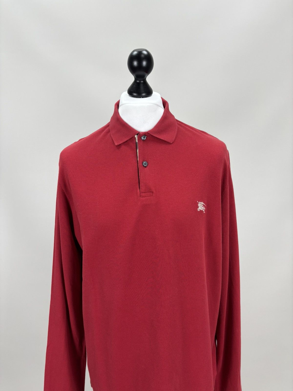 Burberry Mens long sleeve Burberry Brit Size XXL Color Red Size US XXL / EU 58 / 5 - 2 Thumbnail