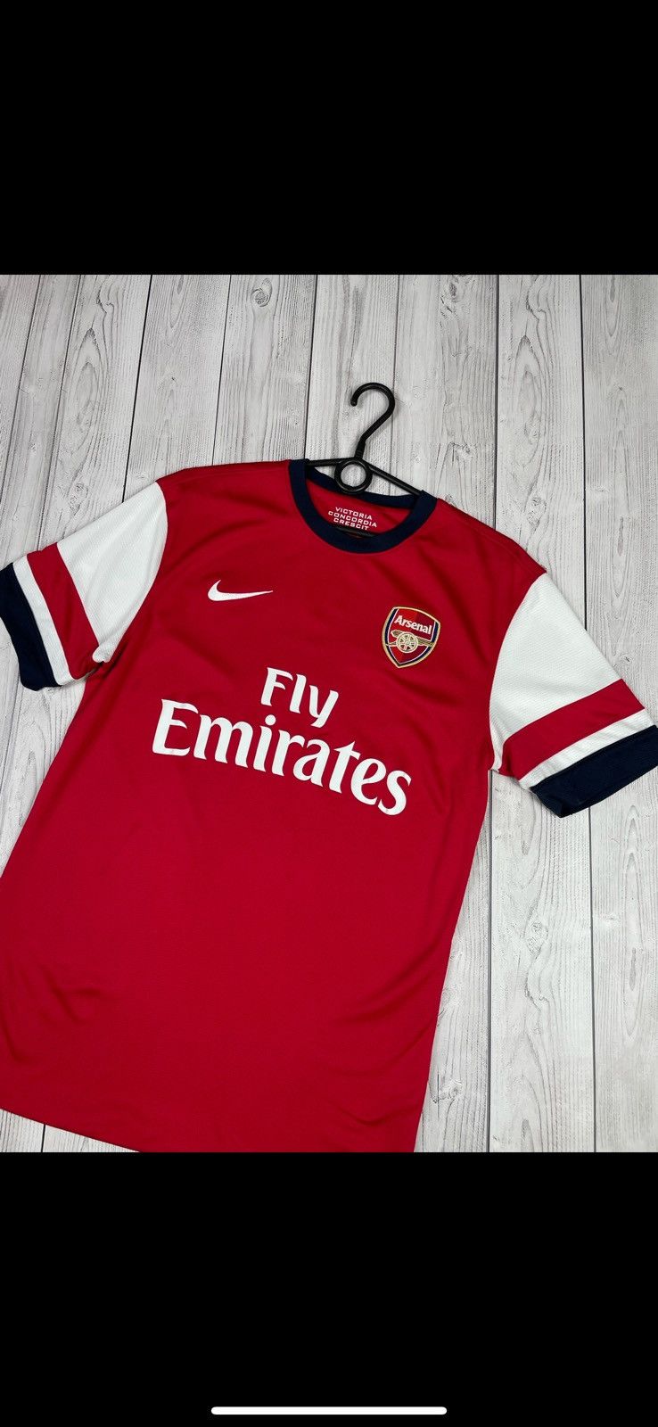 Nike Vintage nike Arsenal soccer jersey size M Size US M / EU 48-50 / 2 - 2 Thumbnail