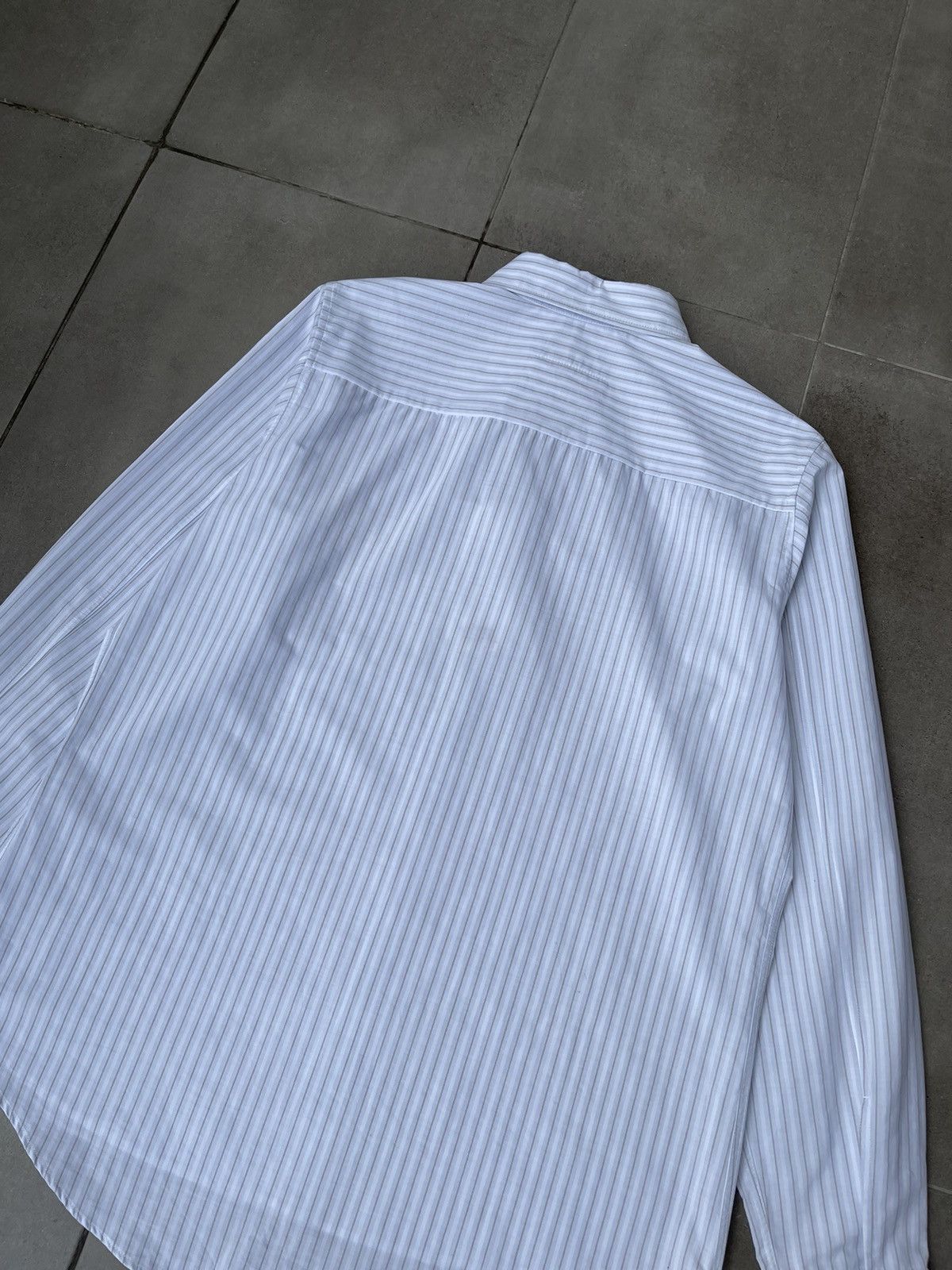 Maison Margiela !DS! SS23 Maison Margiela Stripped Numbers White Shirt Size M / US 6-8 / IT 42-44 - 18 Thumbnail