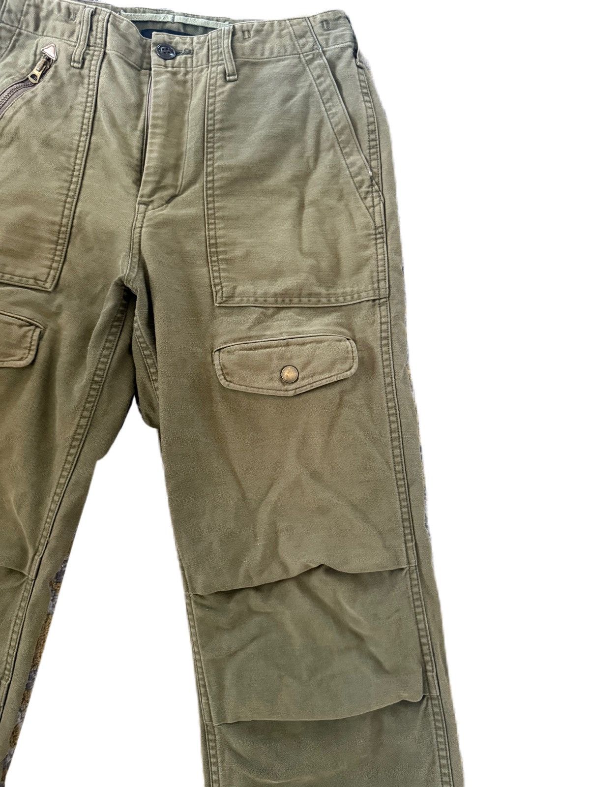 Johnbull MILITARY STYLE JOHN BULL PANTS JAPANESE BRAND OLIVE Size US 30 / EU 46 - 2 Thumbnail