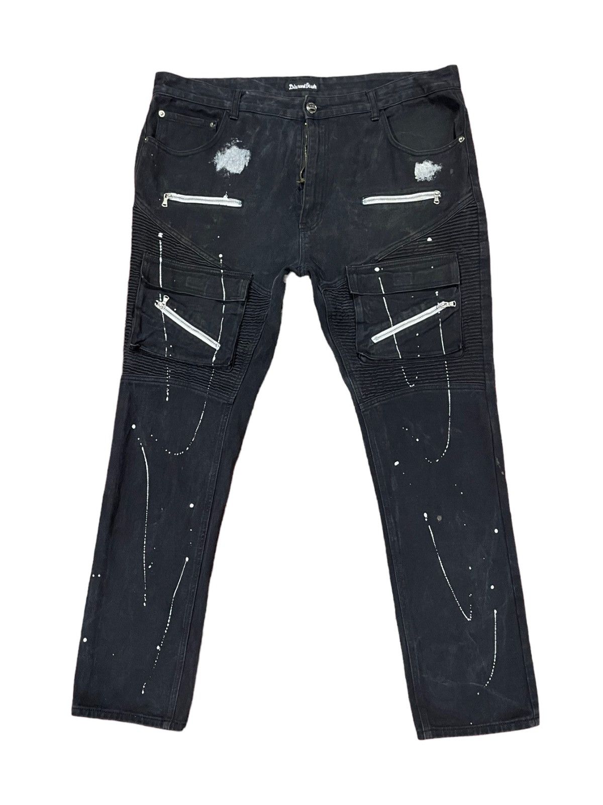 If Six Was Nine × Japanese Brand × Le Grande Bleu (L.G.B.) Diamond Stash Japanese Brand Jeans Size US 43 - 2 Thumbnail