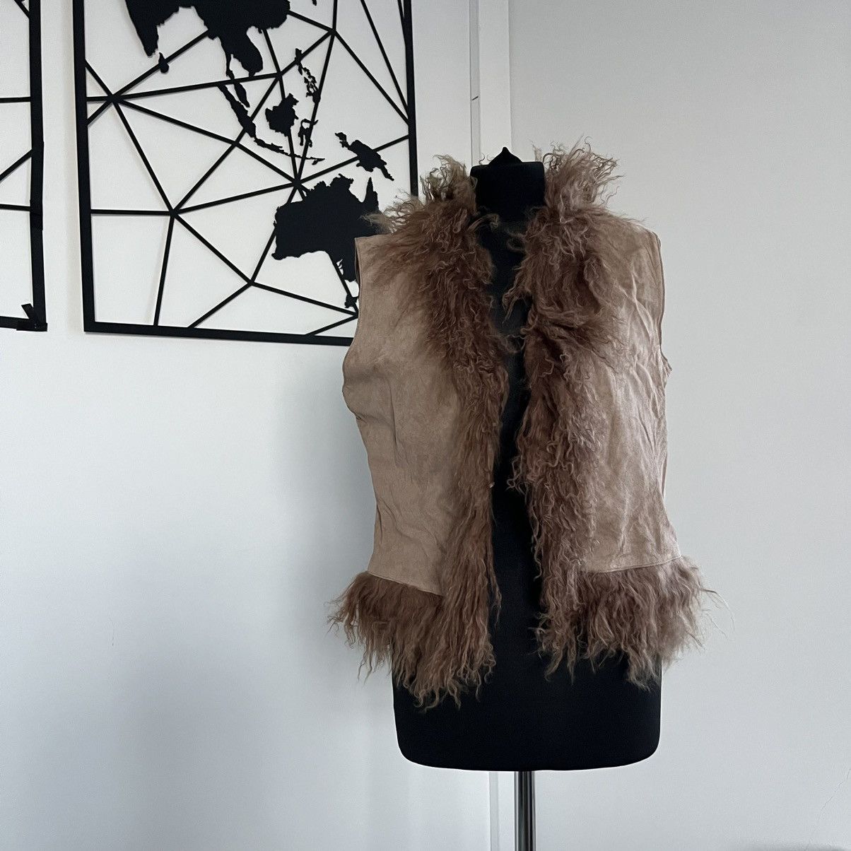 Vintage Vintage leather vest Size S / US 4 / IT 40 - 1 Thumbnail