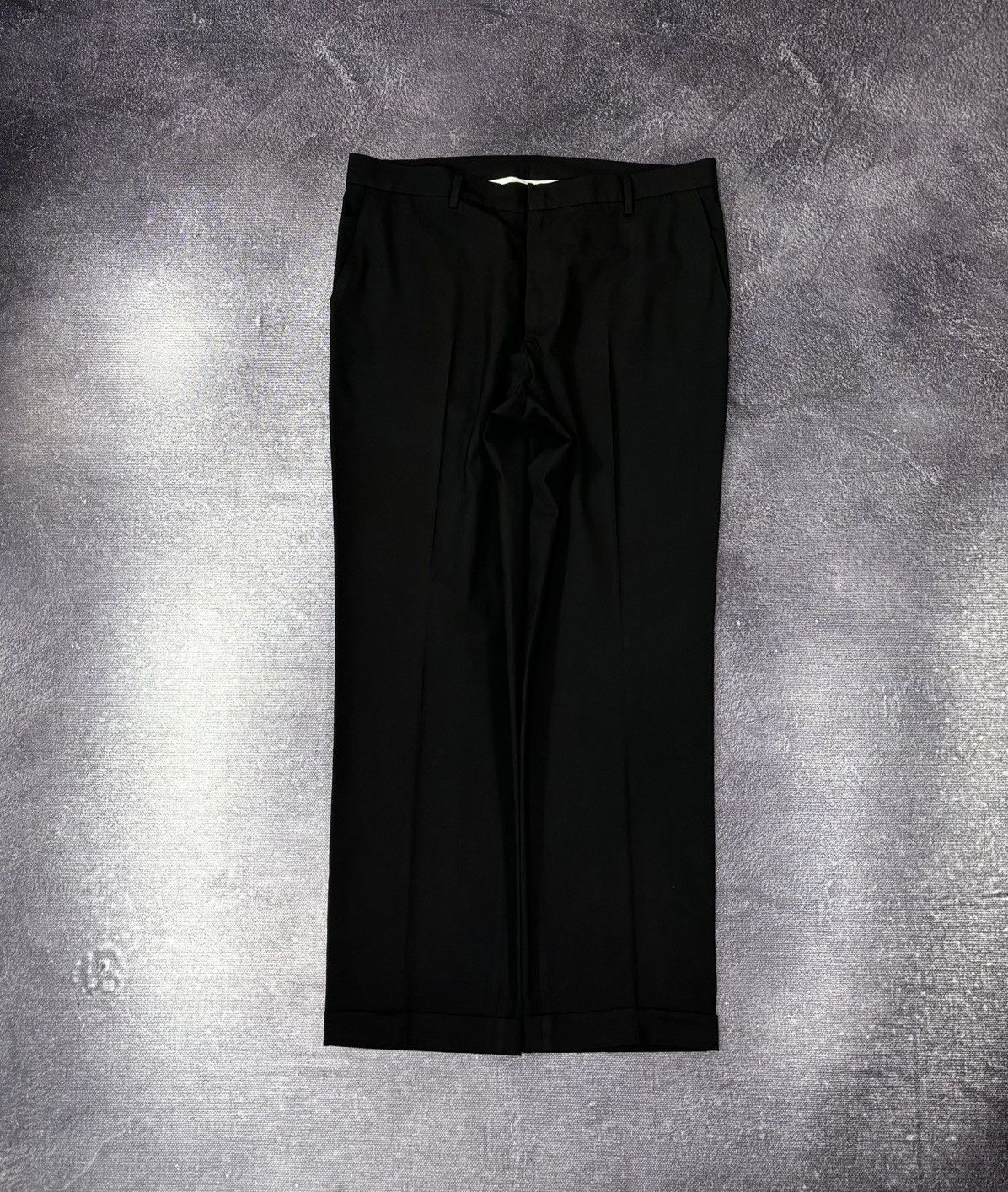 Versace Jeans Couture Versace Jeans Couture Men’s Black Relaxed Fit Dress Pants Size US 38 / EU 54 - 1 Thumbnail