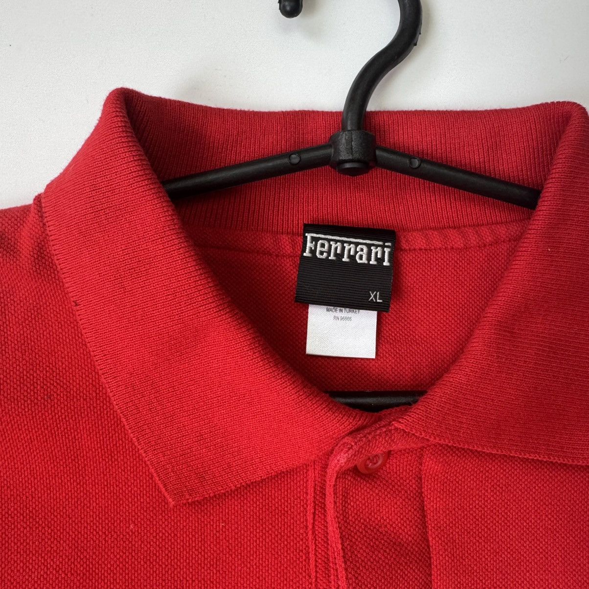 Ferrari 🏎️ Vintage Ferrari Polo 1999 Racing Size US XL / EU 56 / 4 - 3 Thumbnail