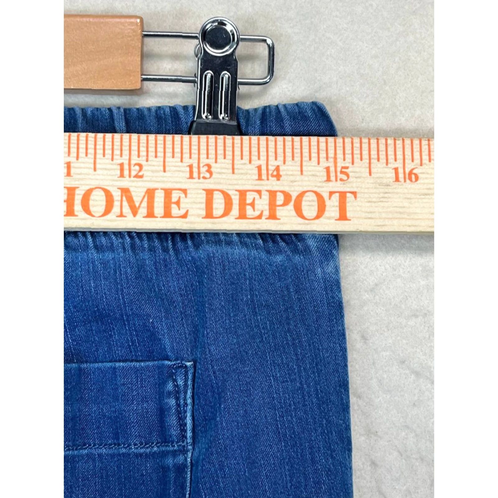 Bella Dahl Bella Dahl Women's Pants Denim Pocket Jogger Pocket Drawstring Tapered Inseam 26 in Blue 90s Bohemian Rock Casual travel Size ONE SIZE - 5 Thumbnail