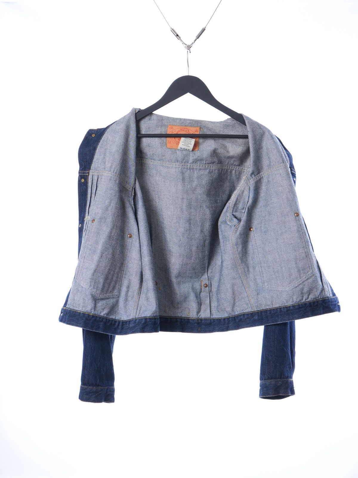 Evisu Evisu Type 2 denim jacket Made in Italy L Size US L / EU 52-54 / 3 - 12 Thumbnail