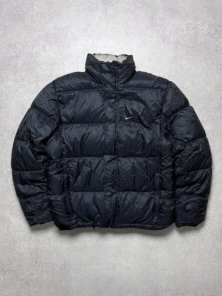 Nike Vintage Nike Swoosh Winter Down Puffer Jacket L Size US L / EU 52-54 / 3 - 1 Thumbnail