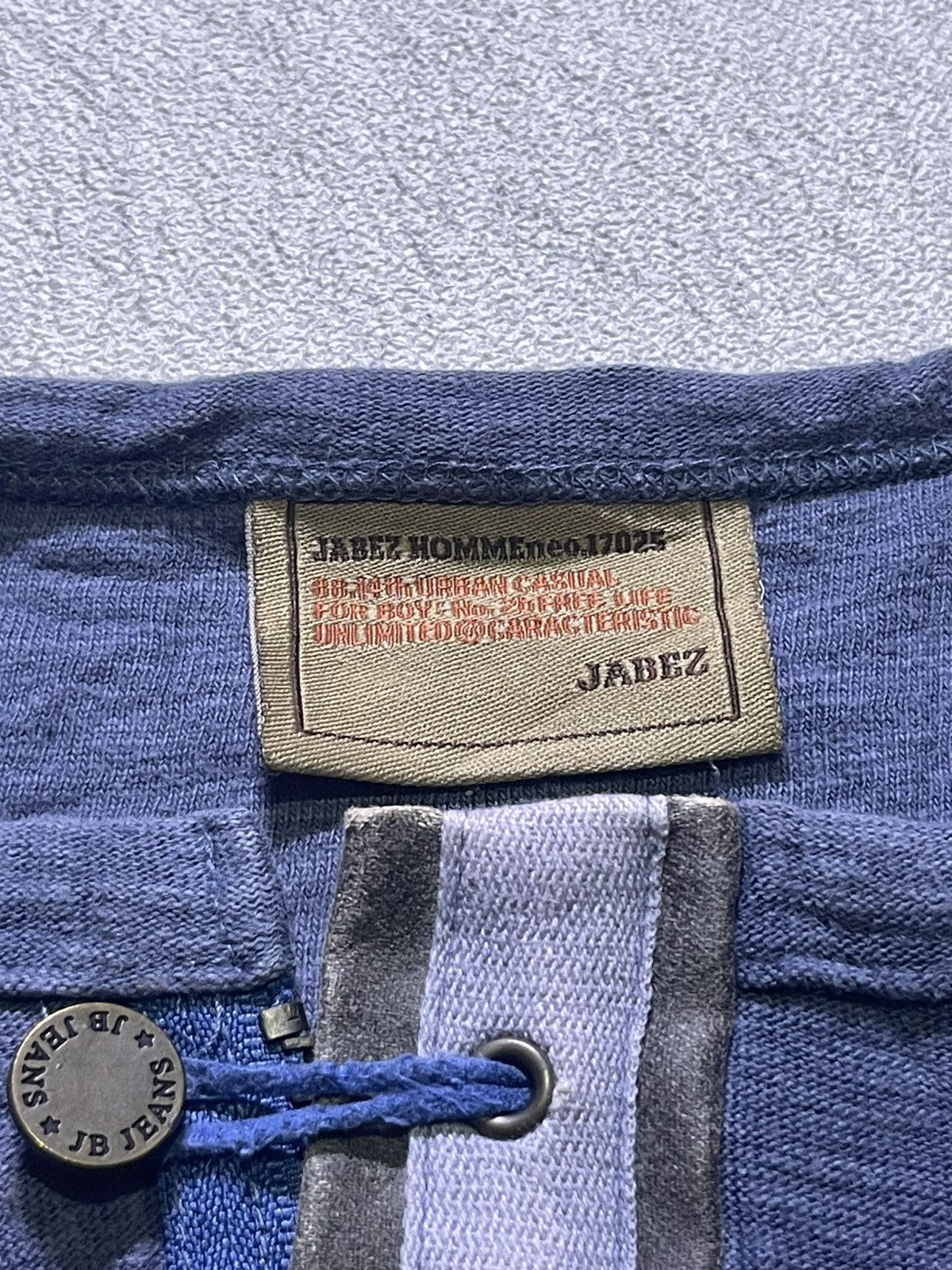 Japanese Brand VINTAGE Y2K JABEZ long sleeve tshirt Size US L / EU 52-54 / 3 - 5 Thumbnail