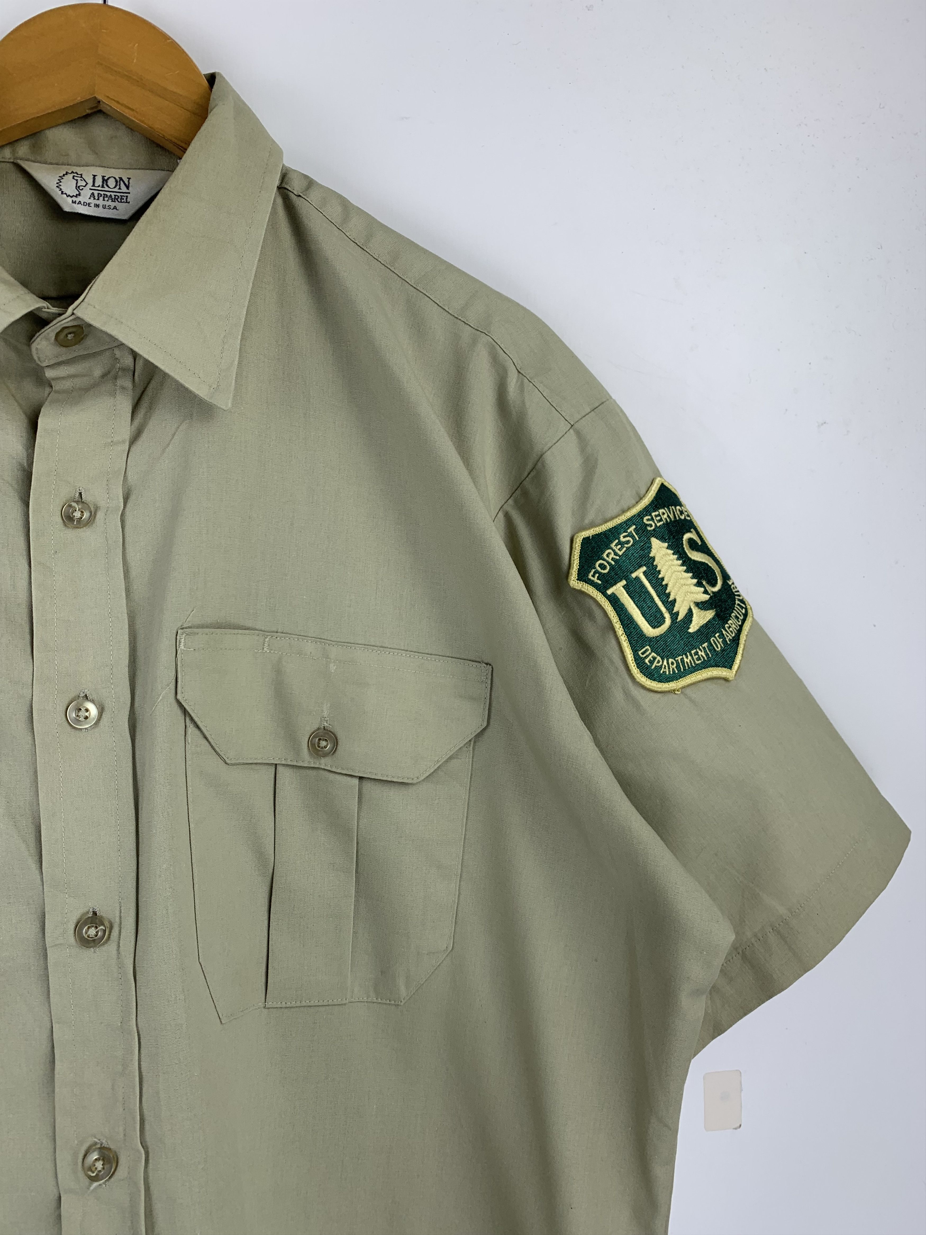 Uniform Wares Vintage 70s Us Forest Service Uniform Workers J1527 Jacket Size US XL / EU 56 / 4 - 7 Thumbnail