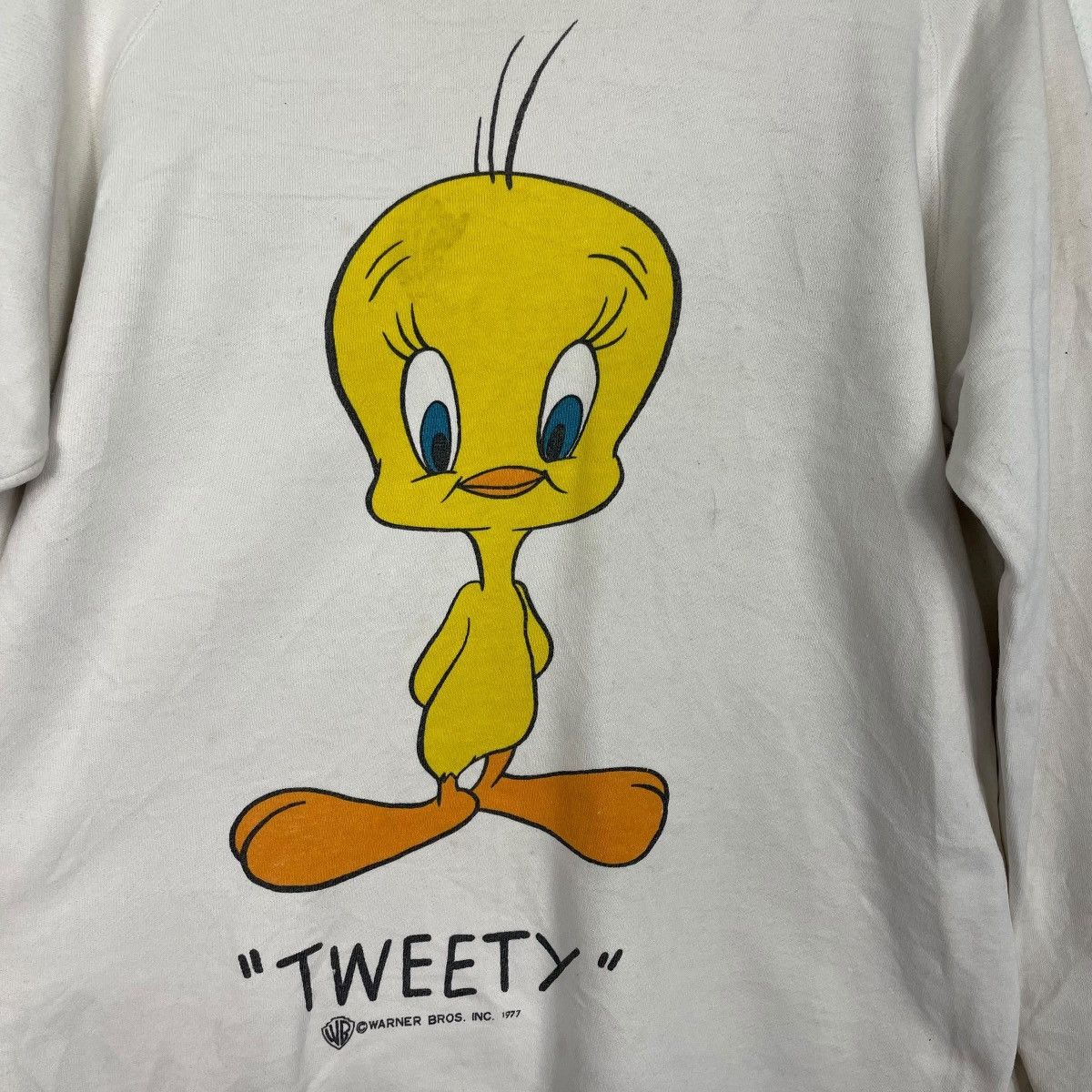 Warner Bros Vintage 70s Warner Bros Tweety Sweatshirt Size US S / EU 44-46 / 1 - 10 Thumbnail
