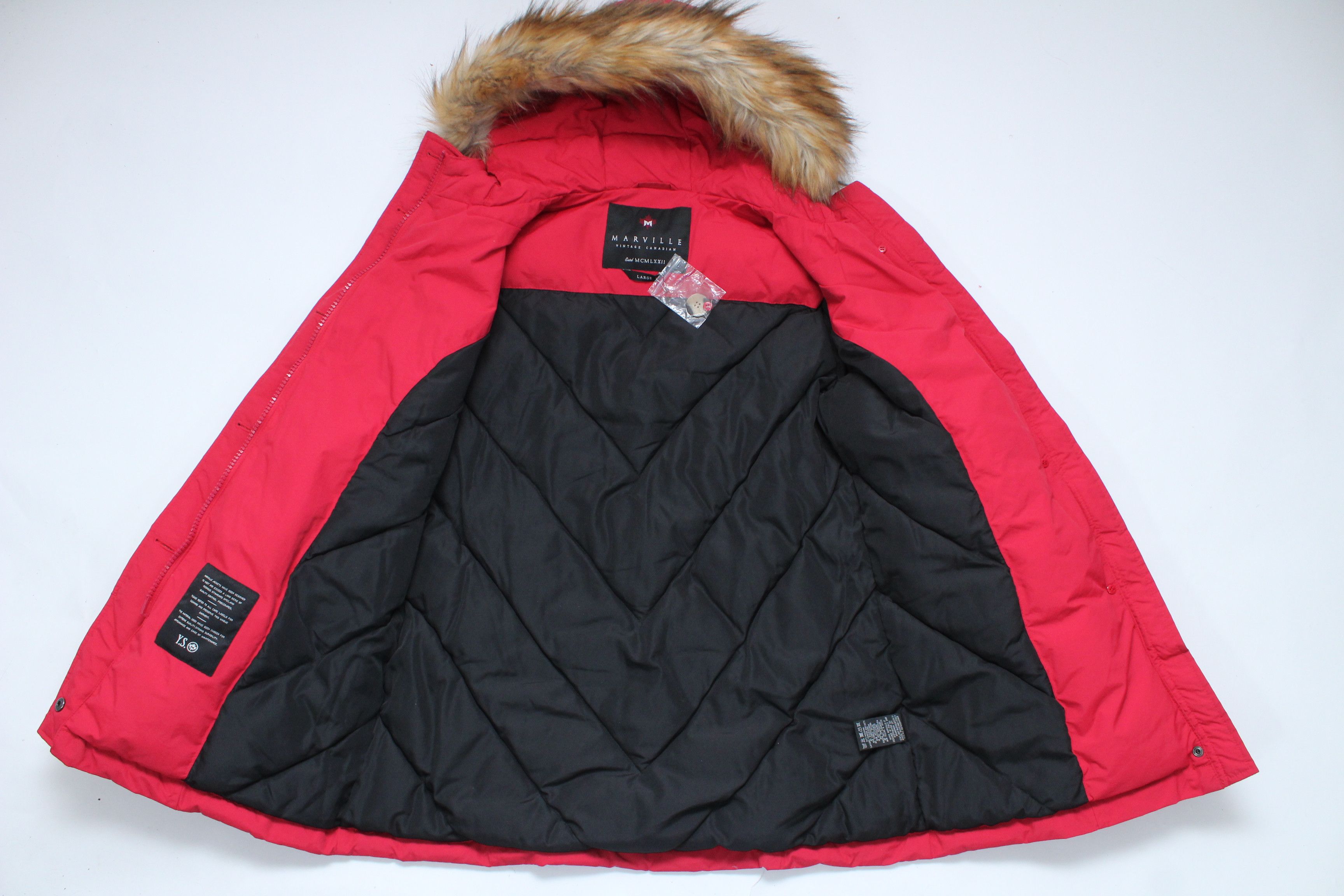 Vintage Marville Vintage Canadian Down Jacket Womens Size L New Size L / US 10 / IT 46 - 9 Thumbnail