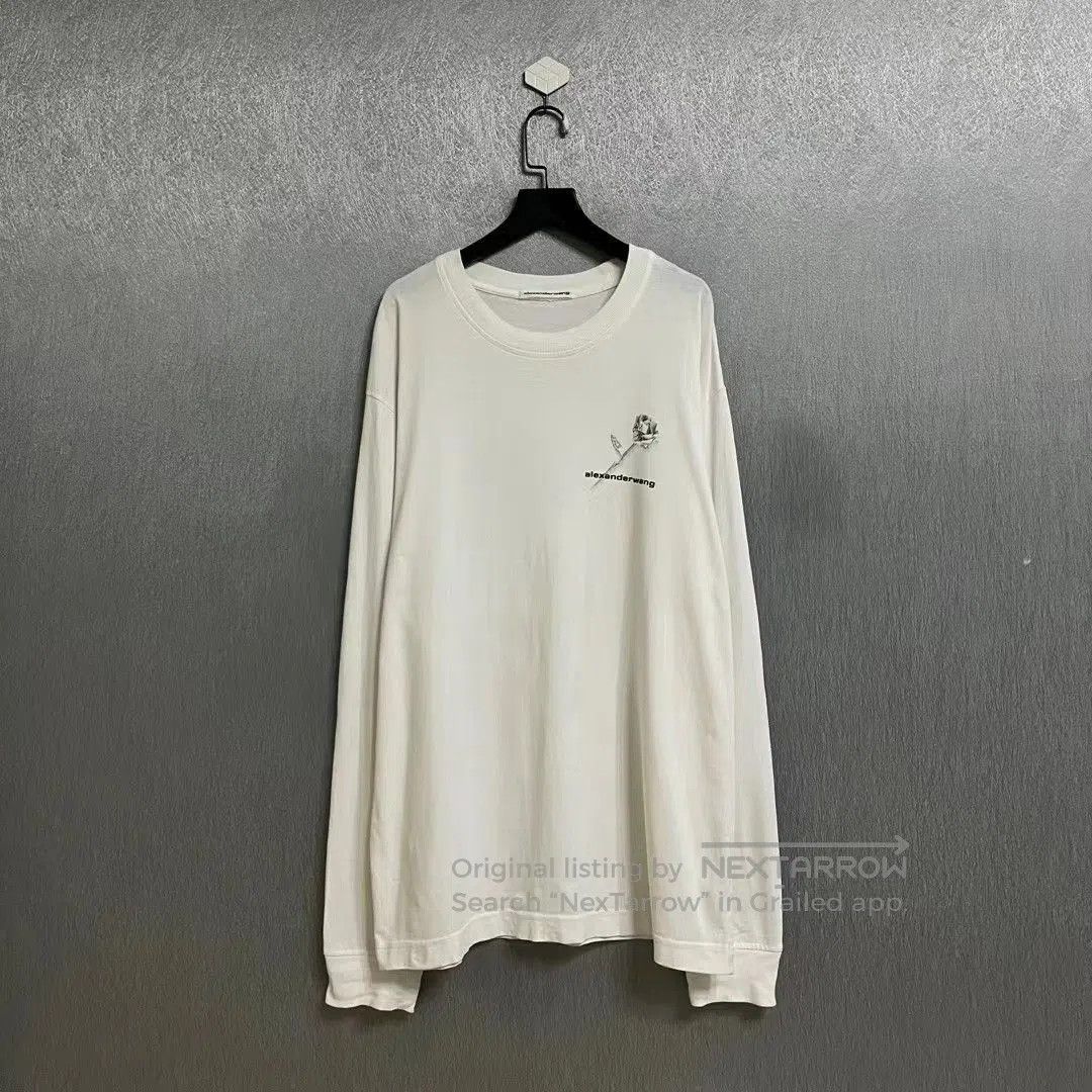 Alexander Wang Alexander Wang Rose Oversized Sweatshirt. Size M / US 6-8 / IT 42-44 - 1 Thumbnail
