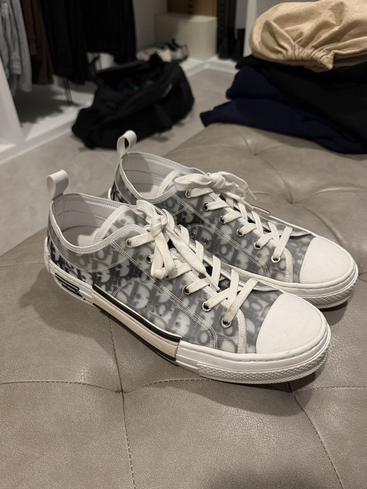 Dior Dior B23 Converse Chuck Taylor Size 10.5 Size US 10.5 / EU 43-44 - 1 Thumbnail