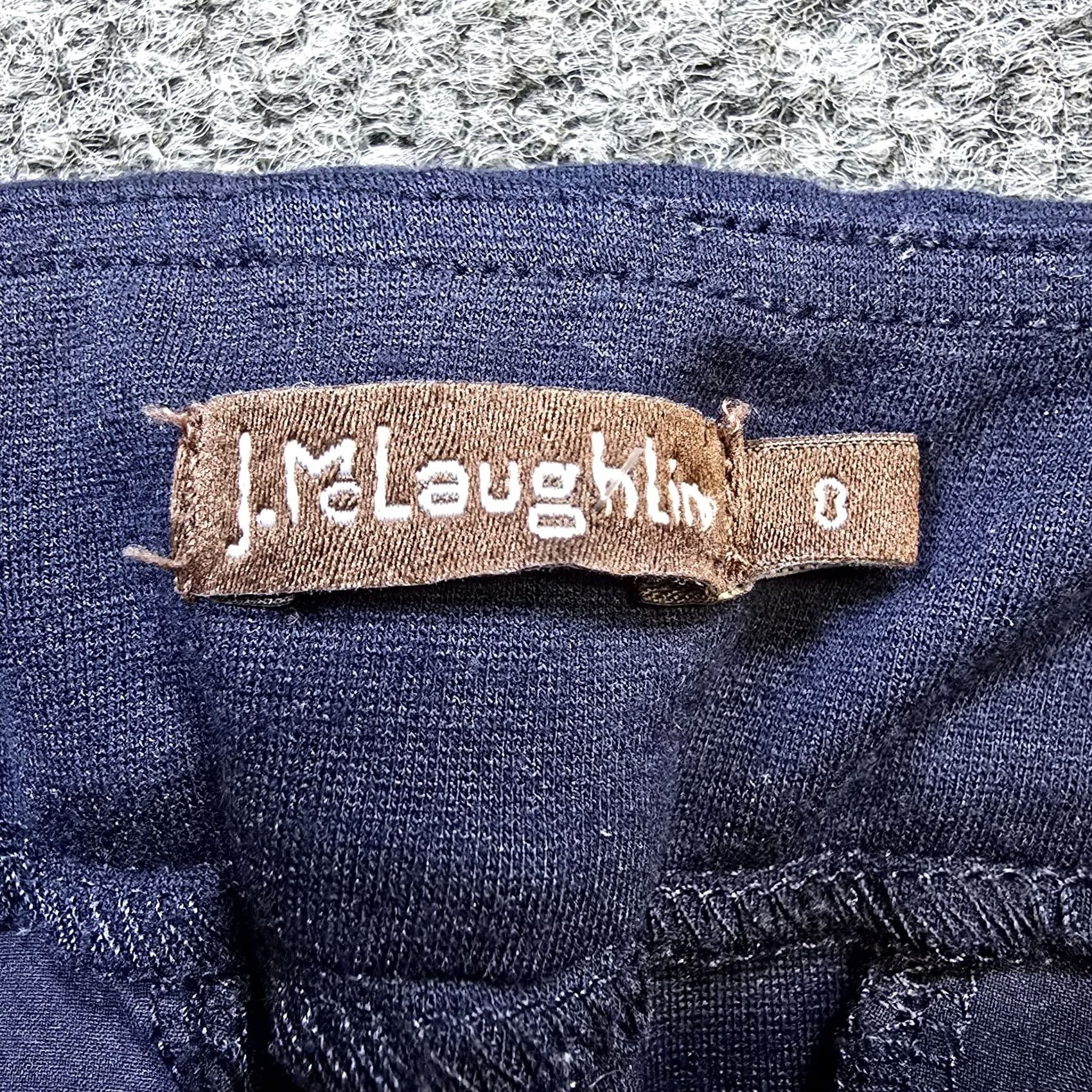 J.McLaughlin J. McLaughlin Pants Women Size 0 Blue Stretch Catalina Cloth Skinny Dress Pants Regular Inseam 27 in Size 25" / US 0 / IT 36 - 4 Thumbnail