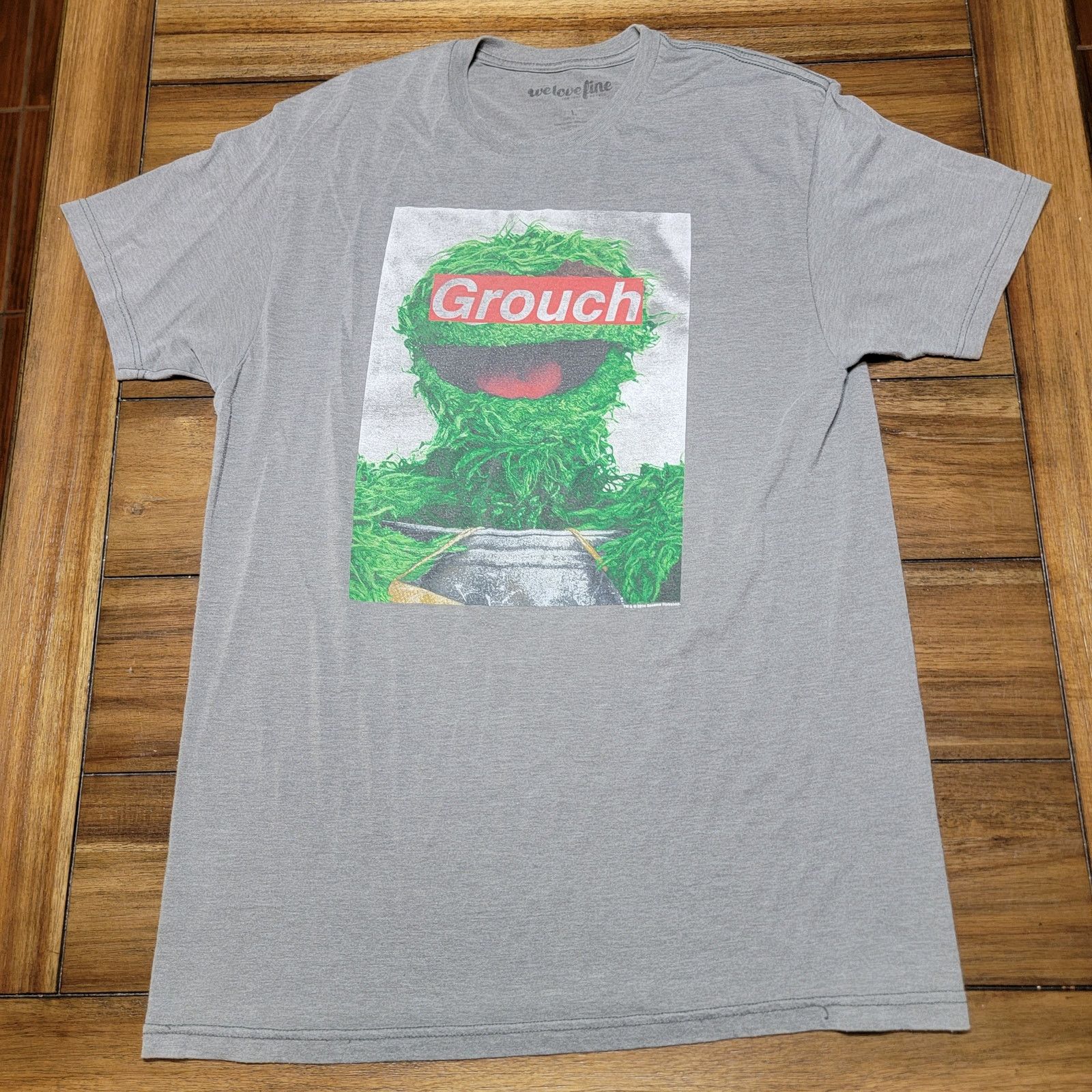 Other We Love Fine Unisex Tee Sesame Street Oscar The Grouch - Lg Size US L / EU 52-54 / 3 - 1 Thumbnail