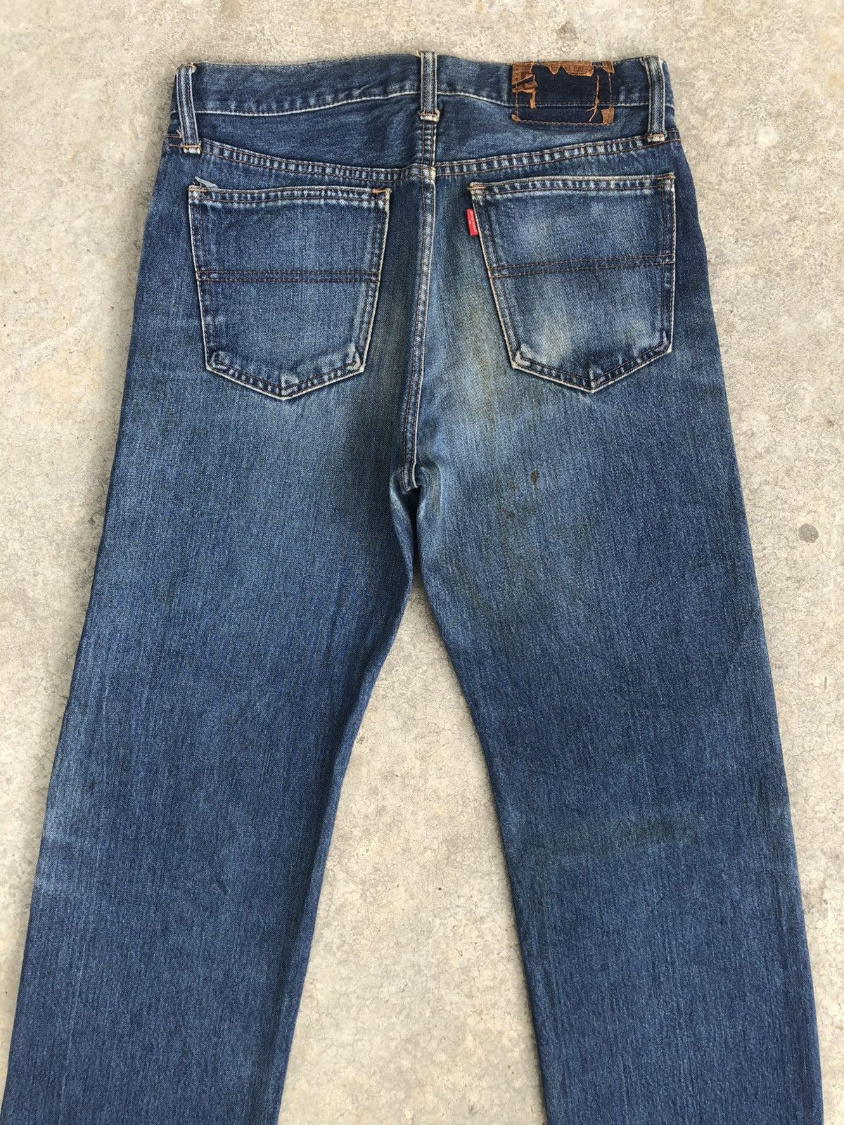 Big John Vintage Big John Distressed Jeans Straight Fit Size US 30 / EU 46 - 8 Thumbnail