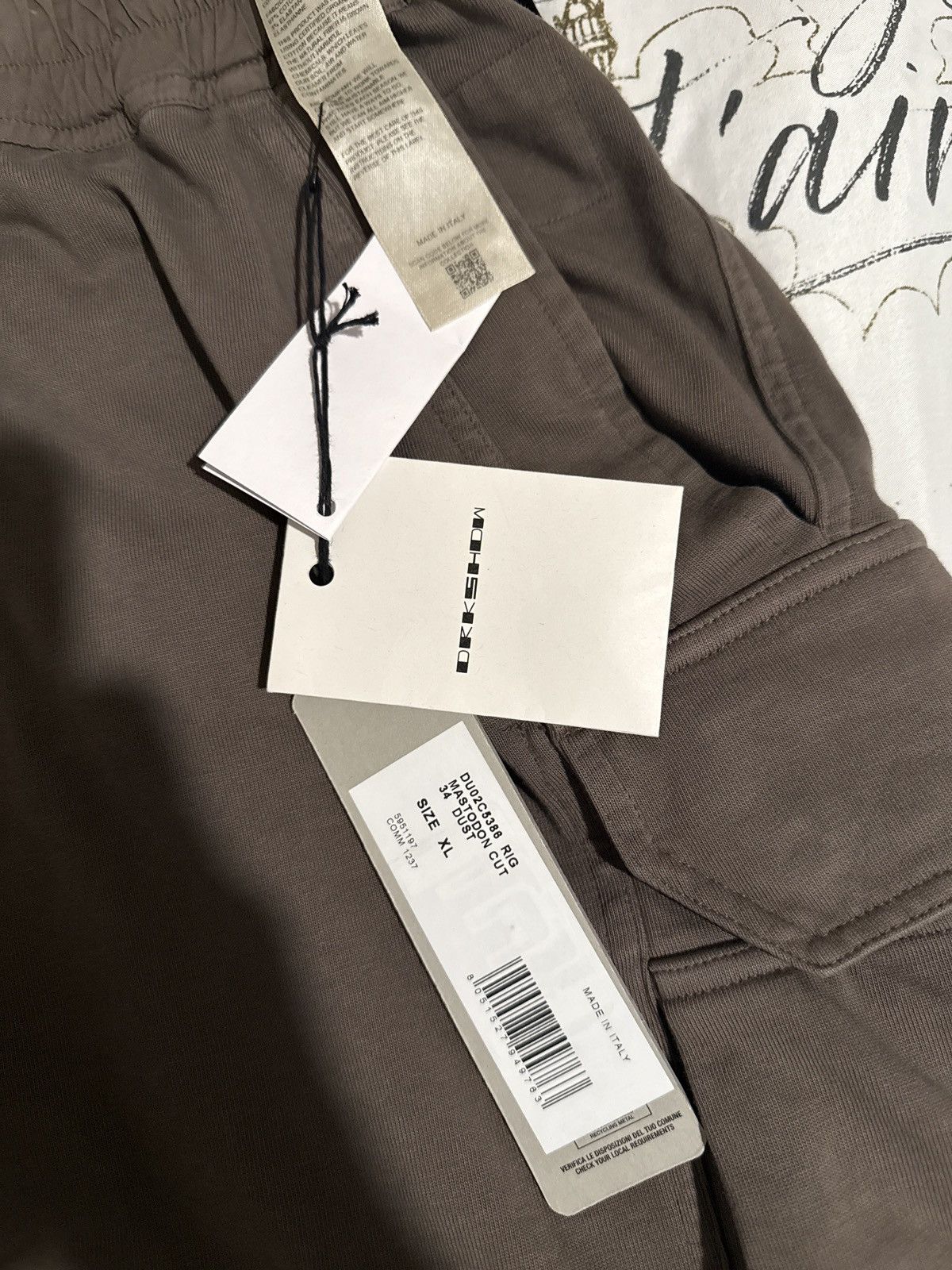 Rick Owens Drkshdw Rick Owens Drkshwd Mastodon Cargo Pant Size US 36 / EU 52 - 3 Thumbnail