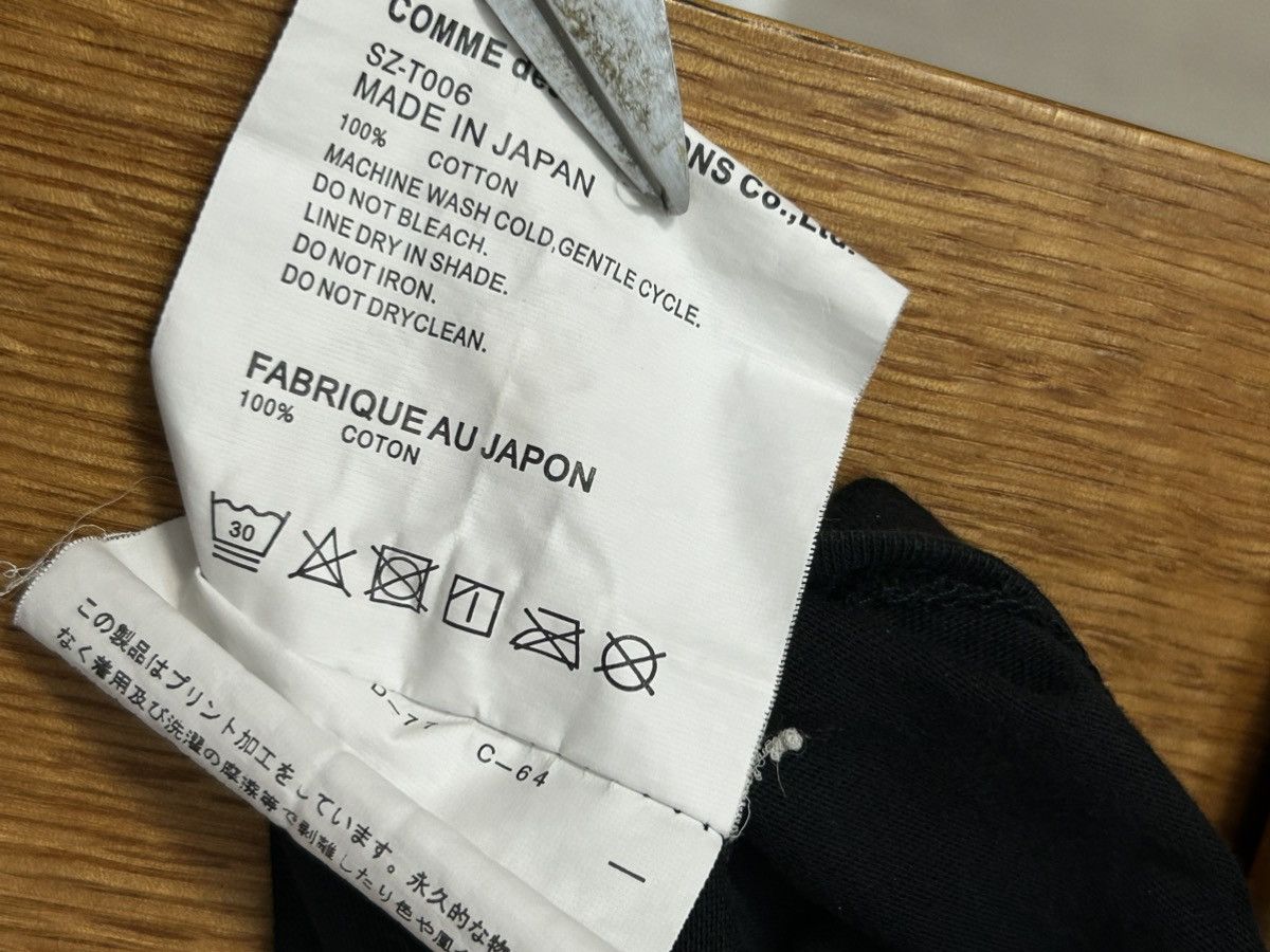 CDG by Comme des Garcons × Comme des Garcons AD2018 Comme des Garçons tee. Made in Japan Size US M / EU 48-50 / 2 - 7 Thumbnail