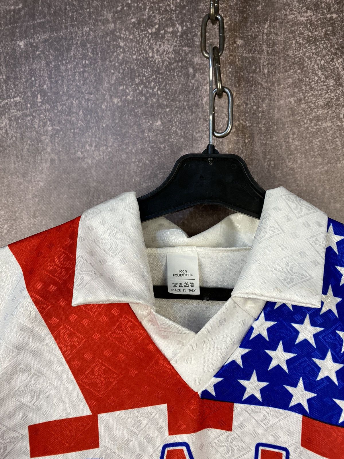 Vintage World Cup USA 94 Vintage T shirt Jersey USA Italy Size US XL / EU 56 / 4 - 5 Thumbnail