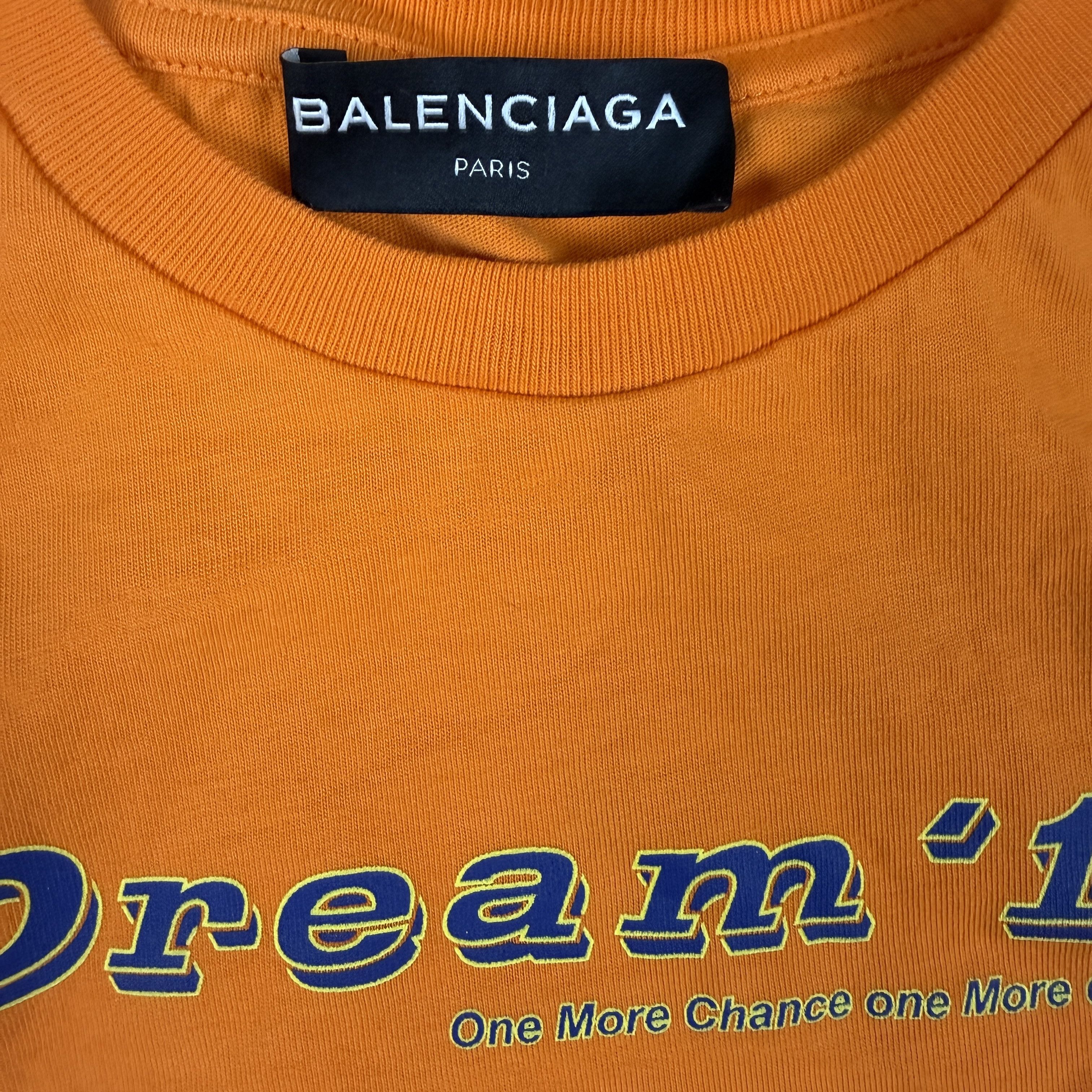 Balenciaga Balenciaga “Dream ’18” Graphic Babytee Size XXS / US 00 / IT 34 - 3 Thumbnail