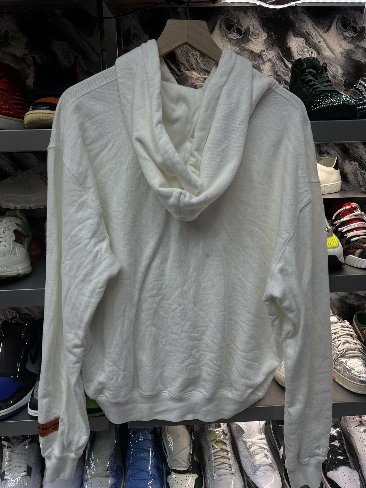 Heron Preston Heron Preston White Hoodie Size US M / EU 48-50 / 2 - 2 Thumbnail