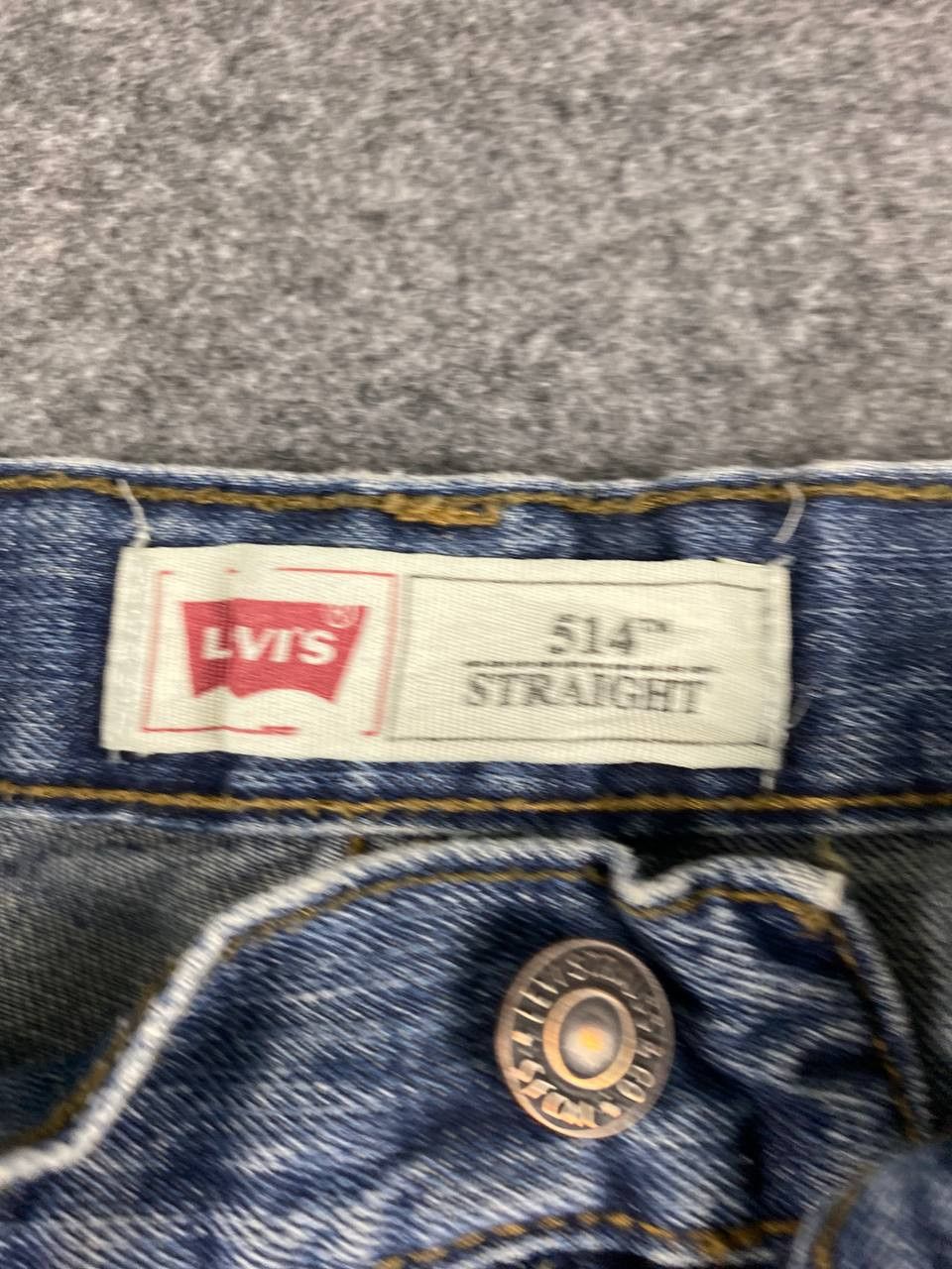 Levi's levis 514 straight cut slightly distressed denim Size US 30 / EU 46 - 11 Thumbnail