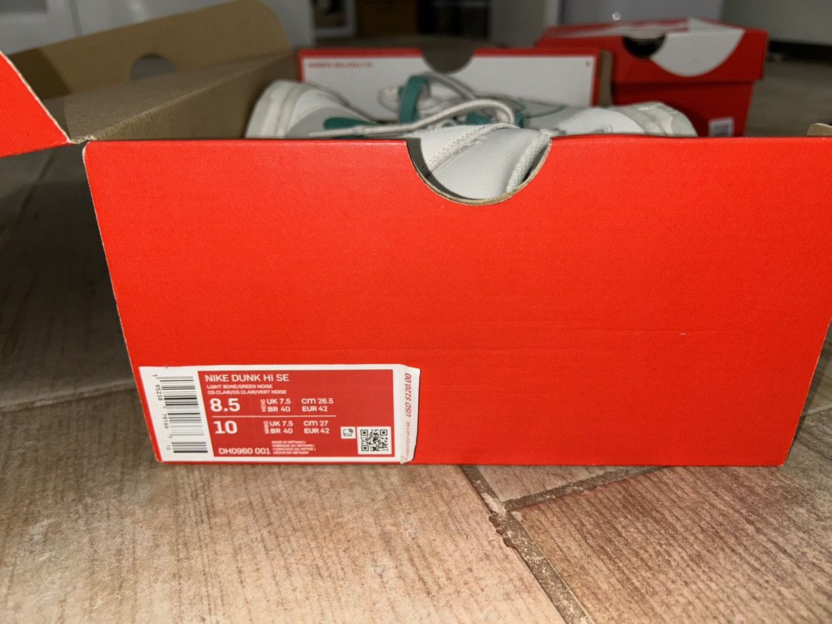 Nike Nike Dunk High SE - First Use Sail Size US 8.5 / EU 41-42 - 8 Thumbnail