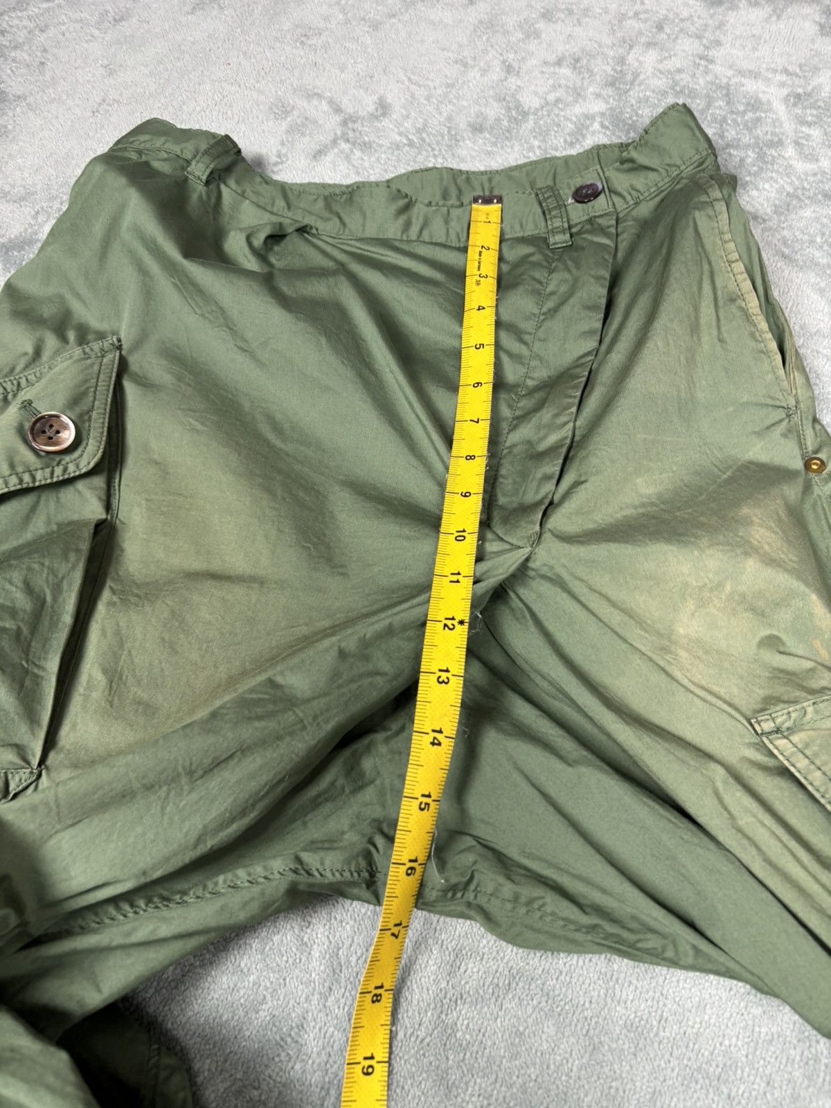 Issey Miyake Mercibeaucoup Issey Miyake Cargo CropPants S0254 Size US 30 / EU 46 - 11 Thumbnail