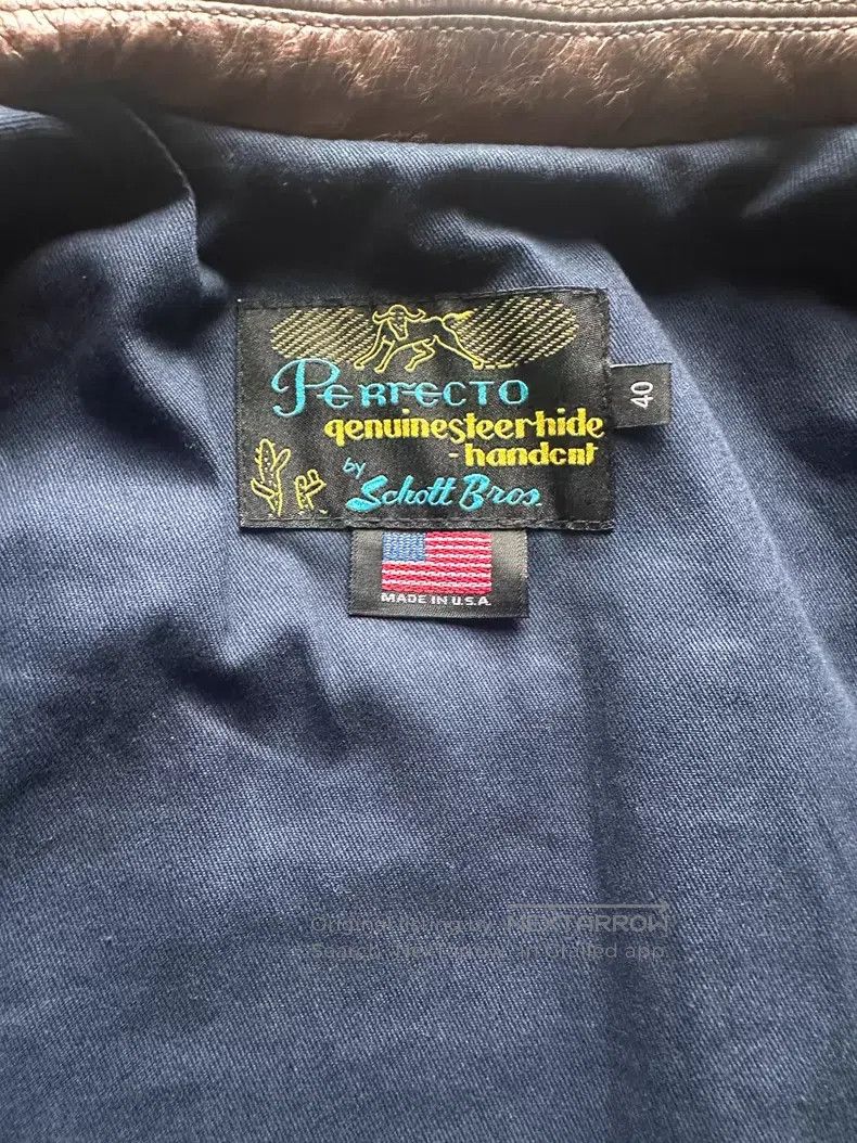 Schott Schott Cracked cowhide gatekeeper jacket Size US M / EU 48-50 / 2 - 5 Thumbnail