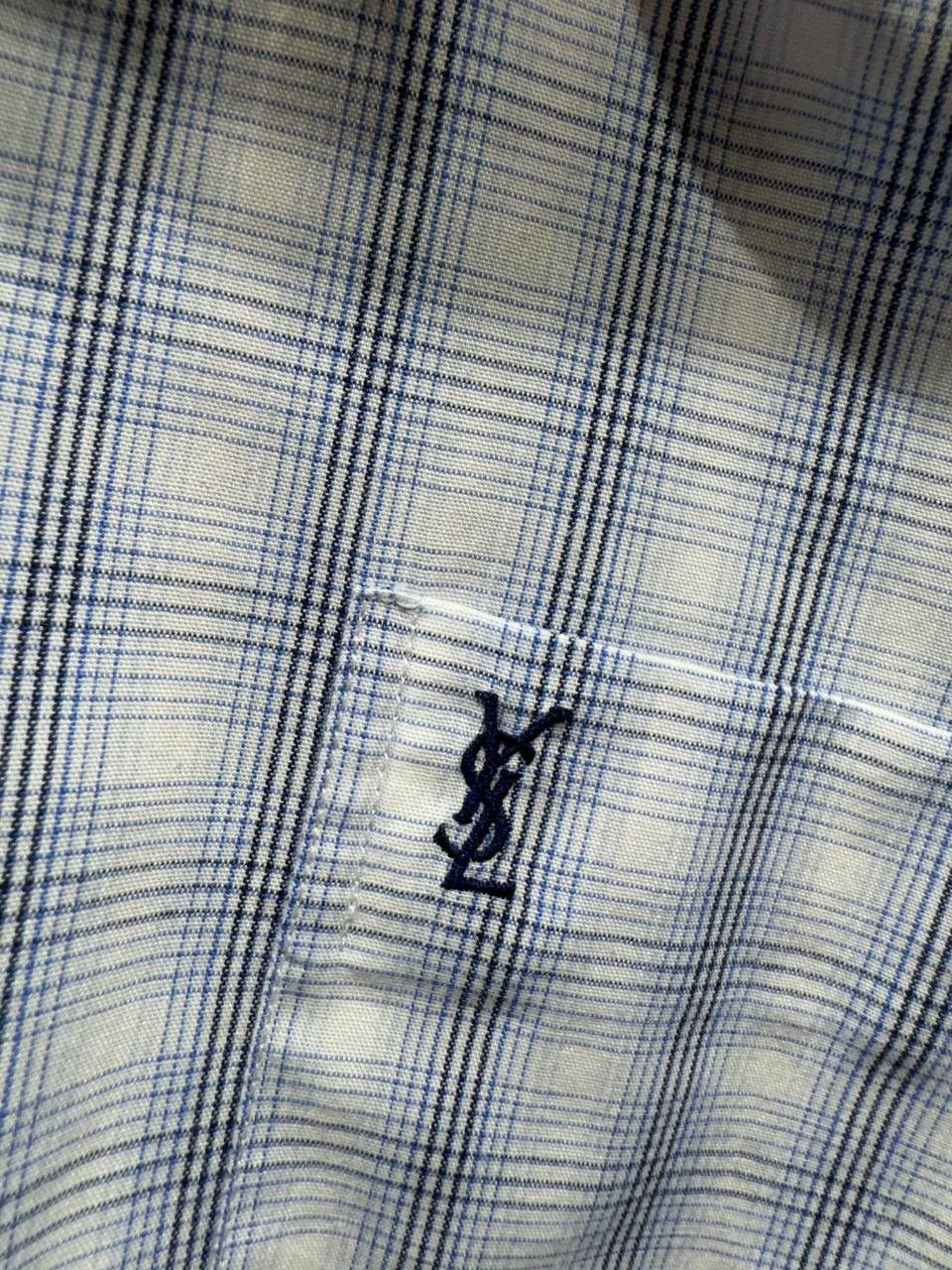Yves Saint Laurent Vintage 90s Yves Saint Laurent YSL Shirt Size US L / EU 52-54 / 3 - 5 Thumbnail