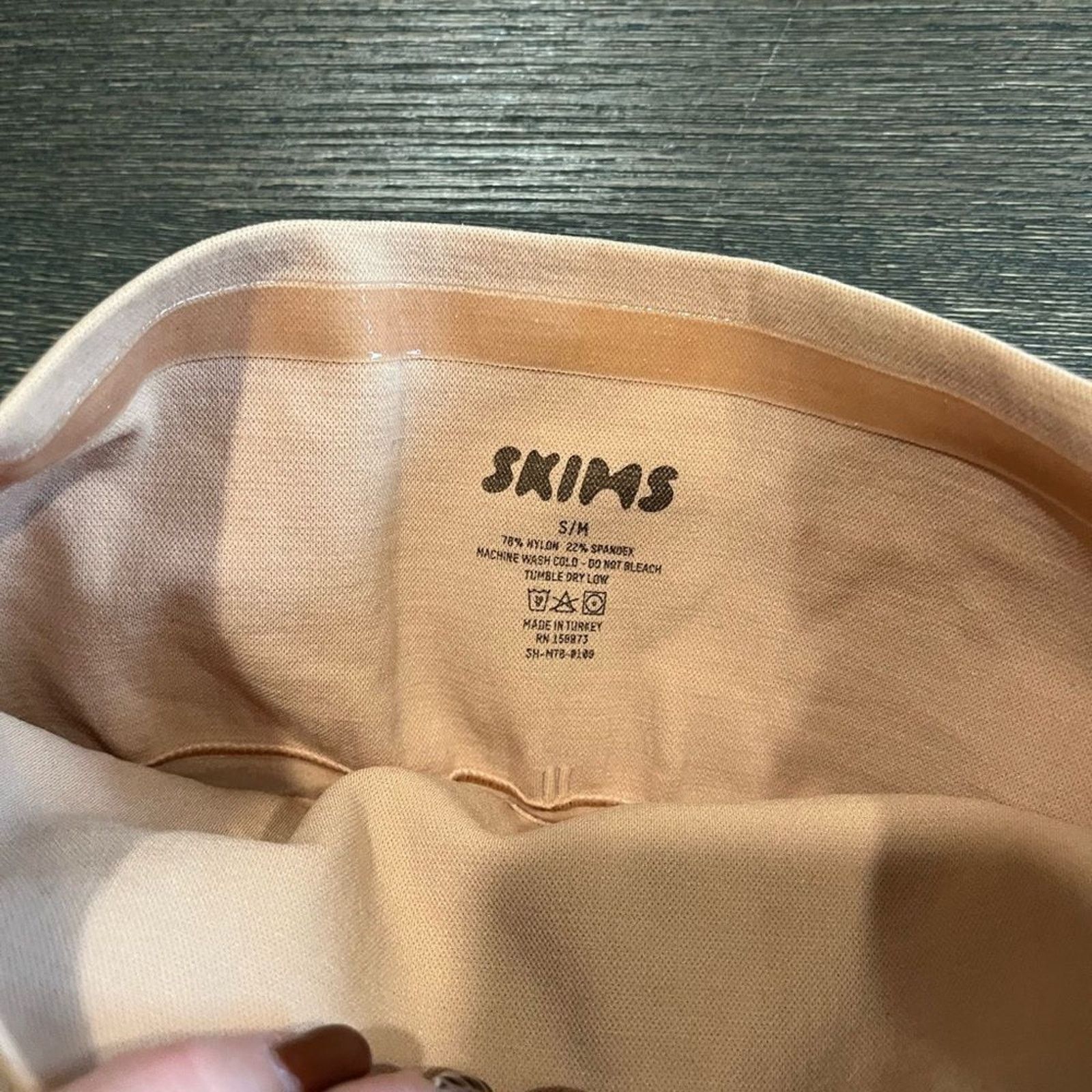 SKIMS NWOT Skims Core Control Brief Ochre - Size S/M Size ONE SIZE - 2 Thumbnail