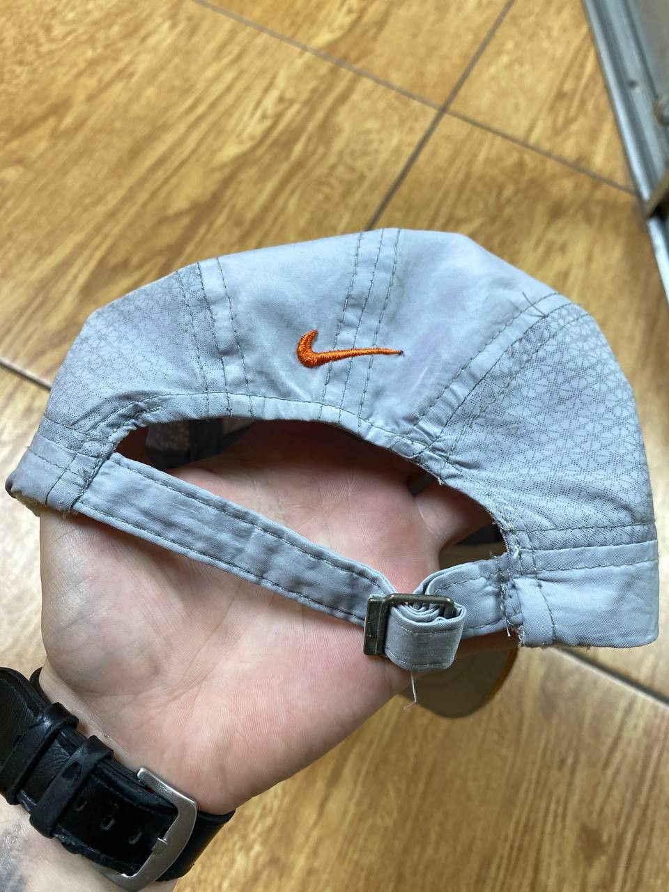 Nike × Vintage Y2K Vintage Nike Logo Cap Streetwear Rare Hat Size ONE SIZE - 4 Thumbnail