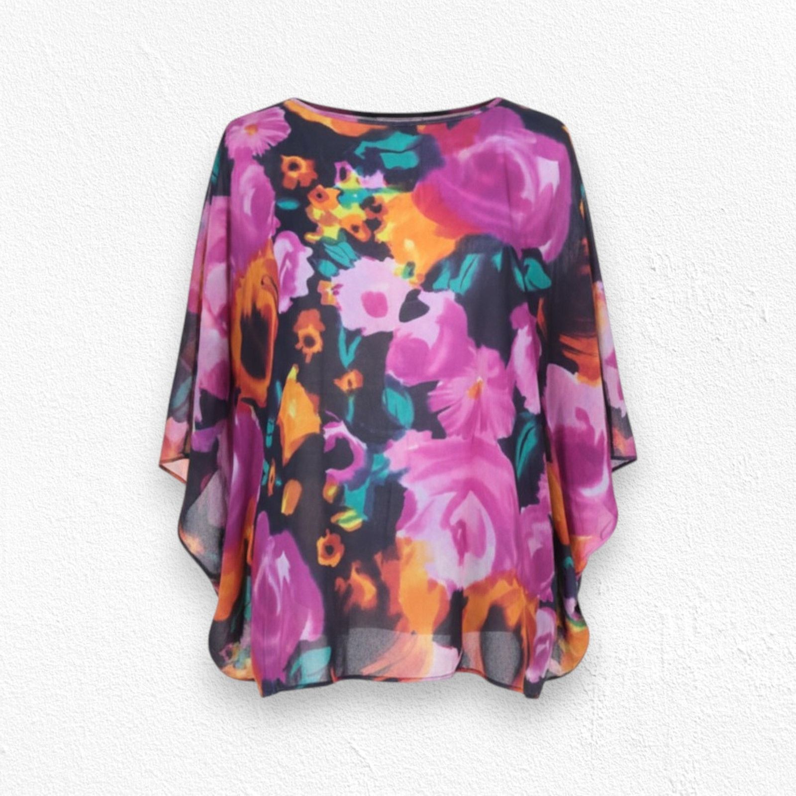 St. John St John Floral Silk Blend Swim Suit Cover Up Size Small Size S / US 4 / IT 40 - 1 Thumbnail